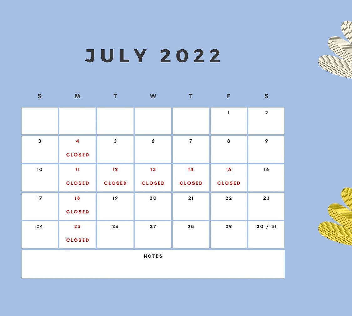 Announcement 
แจ้งปิดร้านเพิ่มเติม
#july2022
หากต้องการจองสามารถจองได้ในเวลาทำการหรือ Inbox ขออภัยในความไม่สะดวก หากมีการเปลี่ยนแปลง จะแจ้งให้ทราบอีกครั้ง
#ปิดร้านวันจันทร์
…………………………
ร้าน Hair Room Sora 299/7 ชั้น1, Sukhumvit Living Town, ซอยสุขุมวิท21(อโศก)
โทรศัพท์ : 02-169-1622
ร้านเปิดทุกวัน 10.00-18:40น.  ปิดวันจันทร์ชั่วคราว
#Hairroomsora #hairroomsorabangkok #Hairsalon #Hairstyle #Sukhumvitlivingtown #sukhumvit21 #Japanesesalon #DigitalPerm #デジパ #ヘアールームソラ #fashioncolor #ร้านซาลอนญี่ปุ่น #ซาลอน #ทำผมรับปริญญา #ทำผมออกงาน #รับทำผม #ดัดดิจิตอล #ยืดผม #ย้อมผม