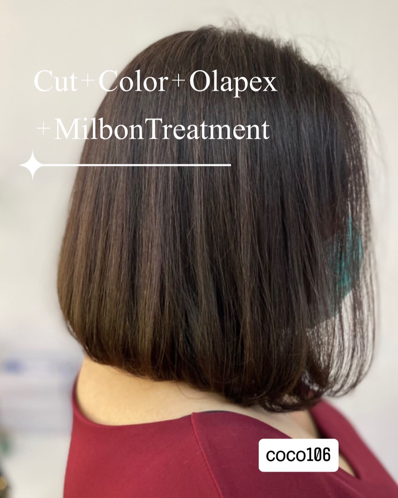 Cut+Color+Olapex+MilbonTreatment
ทำผมโดยช่างญา ช่างทำผมสไตล์ญี่ปุ่น '
 ——-//————//——————//————-
สวัสดีค่ะ ร้านเปิดพร้อมให้บริการแล้วนะคะ 
ลูกค้าสามารถเข้ามาใช้บริการหรือโทรจองคิวเพื่อเข้ามาใช้บริการได้เลยค่ะ 
ขอบคุณลูกค้าทุกท่านที่เข้ามาใช้บริการค่ะ  ยินดีให้คำปรึกษาก่อนมาใช้บริการ🥰🥰
ร้านเปิดให้บริการ 9.00-18.30  ลูกค้าสามารถจองคิวเข้ามาได้เลยค่ะ  ขอบคุณลูกค้าทุกท่านที่เข้ามาใช้บริการค่ะ
สอบถามเพิ่มเติมหรือจองคิวทำผม
ได้ที่เบอร์โทรศัพ 02-662-7106
ลูกค้าสามารถจอดรถที่ร้านได้เลยนะคะ  อีก1ช่องทางการติดต่อ, เช็คโปรโมชั่นทางร้านหรือจองคิวทำผม สามารถแอดไลน์ของทางร้านได้เลยค่ะ
LINE account
https://lin.ee/3Cm0Ksiac  #106hair #coco106 #sukhumvit39 #ร้านทำผม106coco #ร้านทำผม106 #สระโซดาสปา #ไฮไลท์สีผม #ทำสีผม #ร้านทำผม #ร้านทำผมในกรุงเทพ #ร้านเสริมสวยในกรุงเทพ