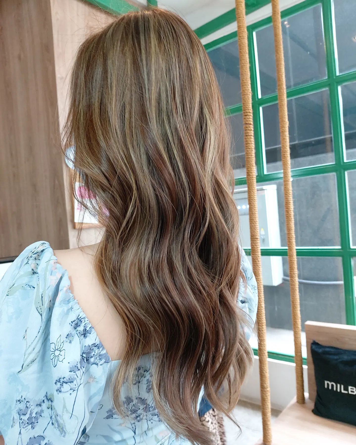 Cut+Highlight +color +olaplex+treatment Milbon