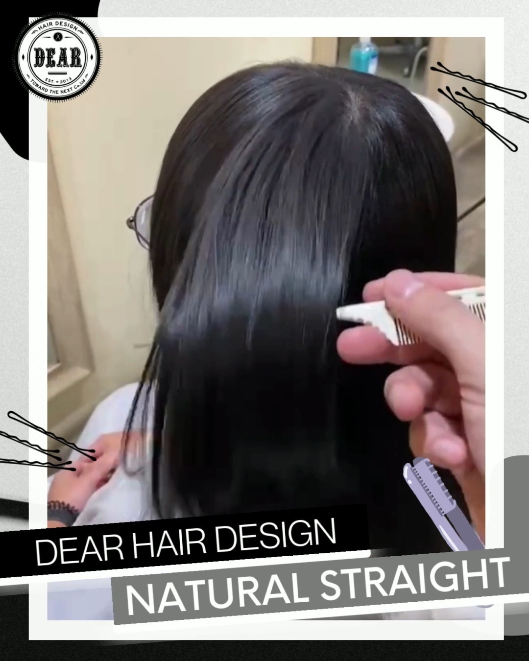 ️ ขึ้นเดือนใหม่แล้ว? เปลี่ยนลุคใหม่กับผมตรงสวยเป๊ะเวอร์  ยืดผมที่ร้าน DEAR Hair Design รับรองไม่ผิดหวังแน่นอนค่า♪  ไม่ว่าจะผมสั้นหรือผมยาว ผมตรงก็เนรมิตรให้สวยได้ทุกทรงค่ะ  ลุคสวยมั่นเมื่อปล่อยผม & ลุคสวยเท่เมื่อรวบผม ‍♀️  ทุกขั้นตอนดูแลโดยสไตลิสต์มากฝีมือและมากประสบการณ์ ที่จะเนรมิตรผมสวยให้คุณรู้สึกมั่นใจในวันพิเศษ  สามารถเข้ามาปรึกษาได้เลยนะคะ ยินดีต้อนรับลูกค้าทุกท่านค่ะ  ลูกค้าสามารถจองคิวได้ทุกช่องทางเลยนะคะ  ️ 022586780 
️ Line@(ภาษาไทย): https://lin.ee/2zj0vkgxB (@dear_hair_th)
️ Website: www.dear-hair-design.com
️ IG: dearhairdesign
.
#bangkoksalon #bangkokhairsalon #hairsalon #treatment #haircut #promphong #haircolor #hairfashion #hairstyle #hair #perm #headspa #ร้านทำผม #ร้านทำผมแนะนำ #ร้านทำผมกรุงเทพ #ร้านทำผมทองหล่อ #ร้านทำผมสุขุมวิท #แนะนำร้านทำผม #ร้านทำผมสไตล์ญี่ปุ่น #ซาลอน #ร้านตัดผม #สีผม #สีผมสวย #สีผมญี่ปุ่น #ตัดผม #ทำสีผม