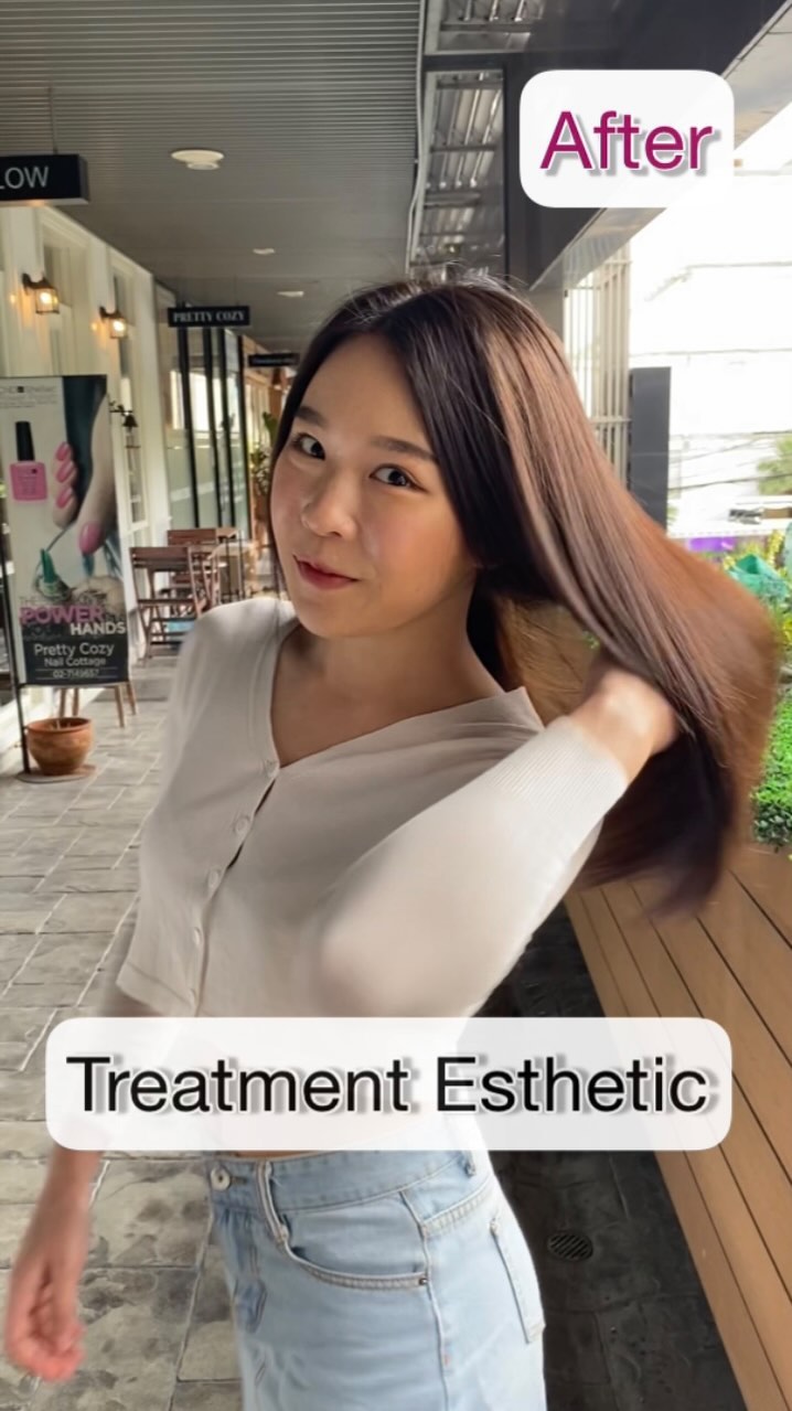 Treatment Esthetic 
เป็นทรีทเมนท์ที่มีสารอาหารคุณประโยชน์จำนวนมากแก่เส้นผม ส่วนผสมเป็นน้ำยาออแกนิคอุดมไปด้วย กรดอะมิโน กรดไฮยาลูโรนิก เซราไมด์ เคราติน คอลลาเจน วิตามินฯลฯทำให้ผมเงางาม นุ่มสลวย เส้นผมดูสุขภาพดีขึ้นจากเดิม ลดการชี้ฟู ผมมีน้ำหนักมากขึ้น  Treatment Esthetic
4900THB → 4300THB
ตัด ,ทรีทเม้นท์ ,ให้คำปรึกษา, ดีท็อกซ์หนังศีรษะ ,สระผม, แชมพู, เซ็ท,เป่า,การรับประกัน (ฟรี) ปรึกษาทางไลน์ (ฟรี)  ระยะเวลาที่ใช้ : ประมาณ 2 ชั่วโมง  *เมนู Hair Esthetic ทุกเซ็ลูกค้าที่ใช้บริการชุดเซ็ตครั้งแรก จะมีของขวัญให้เป็นCuu'original care set(Cuuแชมพู 50ml, Cuu ทรีทเม้นท์ 50g,Cuu ทรีทเม้นท์แบบไม่ต้องล้างออก 30gมูลค่า800บาท )  ในประเทศไทยจะเป็นการทำผมเต็มรูปแบบที่สามารถสัมผัสได้ที่ CUU's hairเท่านั้น  สามารถติดต่อสอบถามเข้ามาได้ทุกเมื่อนะคะ  IG:cuushair
Facebook : Cuu's​ hair
TEL : 02-065-0909
#bangkok #thonglor #bangkokhairsalon #ผม #เกาหลี #ม้วนผมเกาหลี #ร้านเสริมสวย #ดัดผม #สไตล์เกาหลี #hairesthetic #organic #バンコク美容室