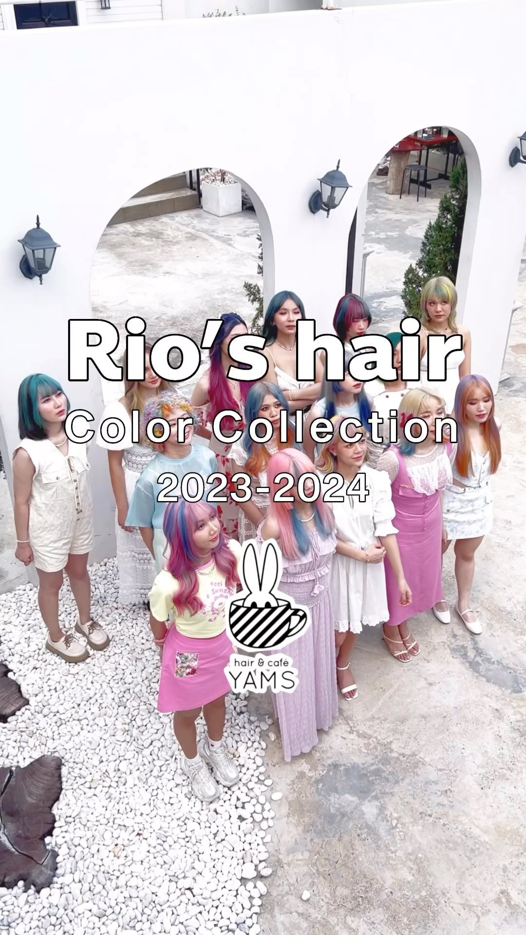 Rios’ Hair Color Collection 20232024️【YAMS】｜Bangkok Beauty Salon Special Site ｜ Beauty Bangkok