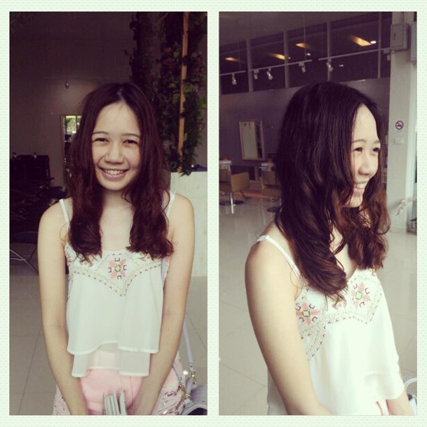 ขอขอบคุณ คุณจิ๊บ มากๆเลยนะคะที่มาทำผมกับ LUSRICA  #hair #hairstyle #haircolor #salon #thailand #bangkok