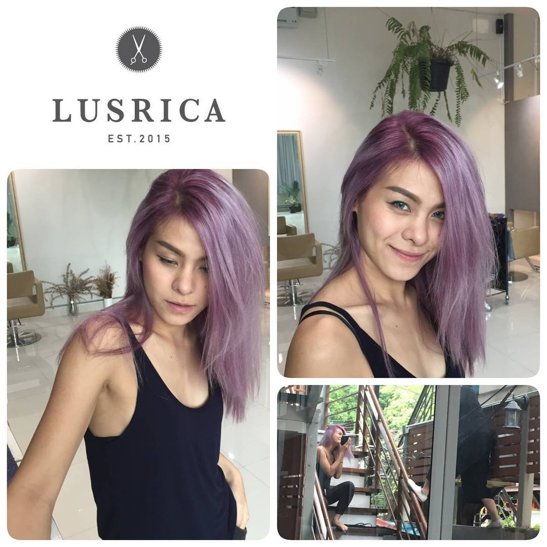 น้องรัก นักร้อง ขอบคุณมากๆนะคะ K'@papang_tempricha ที่มาใช้บริการที่ @lusrica_salon @__kulala :)ดูทุ่มเทกับการถ่ายรูปไหมจ๊ะ @ricken_cutter @aa_asuka  #lusrica #lusricasalon #urthonglor #thonglor13