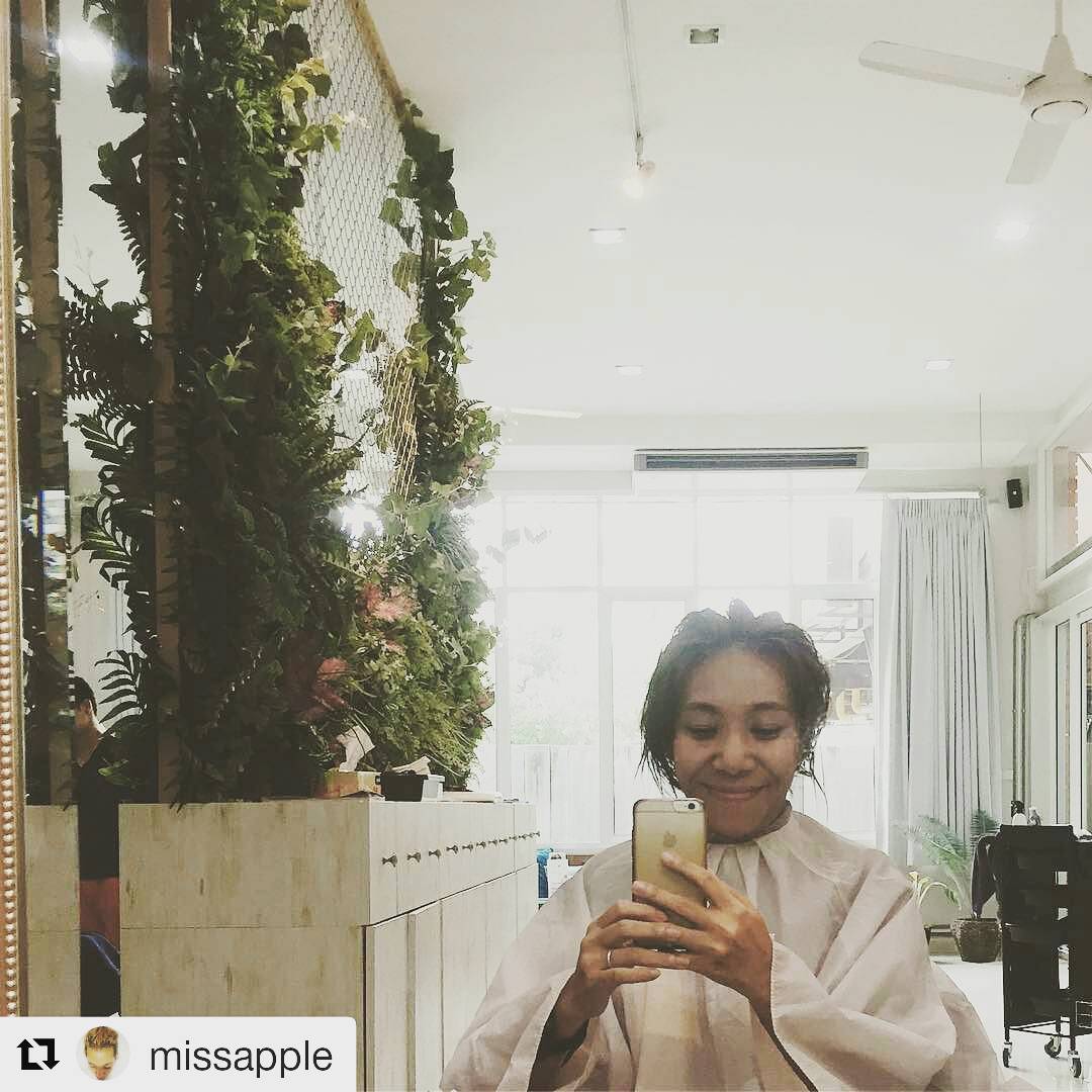 #Repost @missapple with @repostapp
・・・
ทรงอะไรดีน๊าา//สระโซดา 