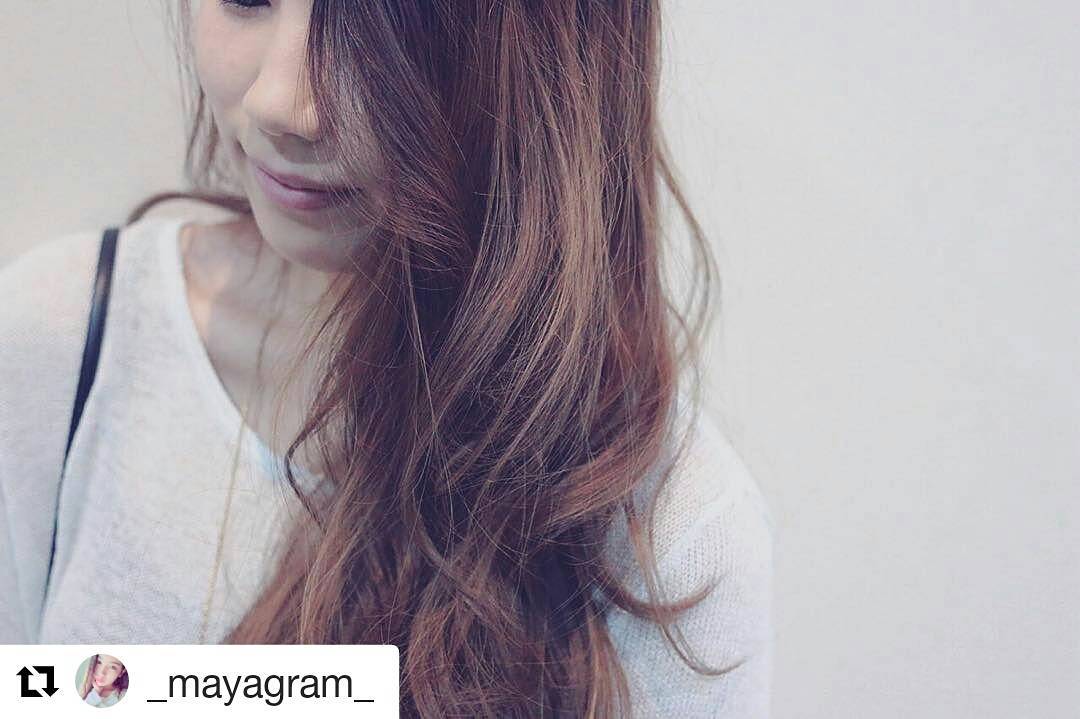 #Repost @_mayagram_ with @repostapp
・・・
got my hair color done at @lusrica_salon 
#hairsalon #haircolor #Bangkok