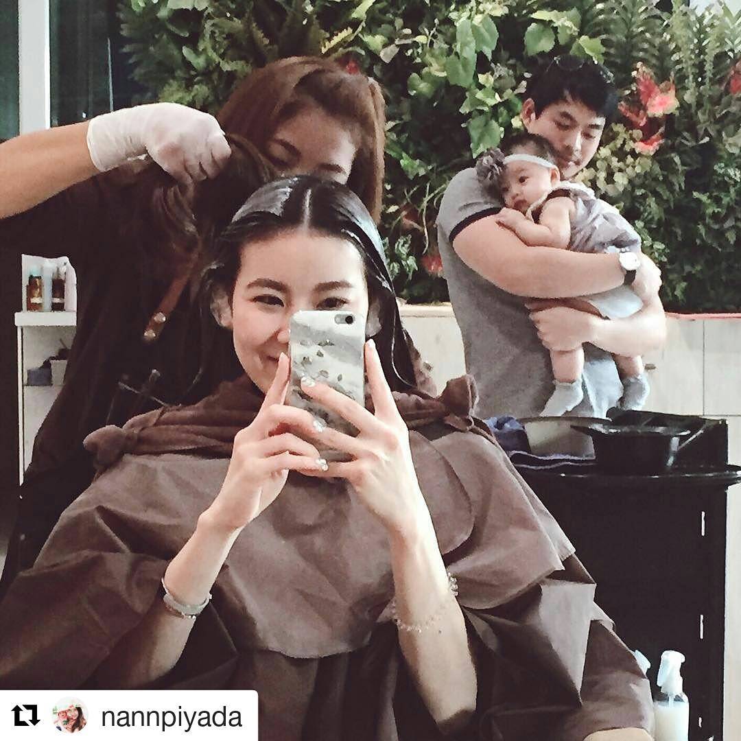 #Repost @nannpiyada with @repostapp
・・・
ขี้อ้อน @guiy11 @about_babynarada #naranarada  #lusrica #lusrica_salon #urthonglor #thonglor13 #hair #haircolor #hairsalon #organicsalon #bkk #thailand #bangkok