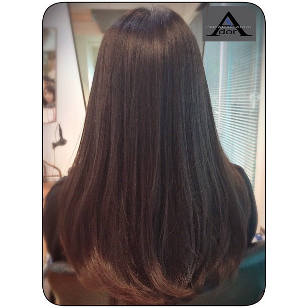 Straight Perm【Hair Atelier ADOR】｜เว็บไซต์รวมร้านทำผมในกรุงเทพฯ