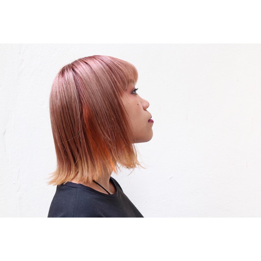 Orange beige
#hair #hairsalon #bangkok #color #fassion #dear #design #davines #バンコク #ヘアー #サロン #タイ