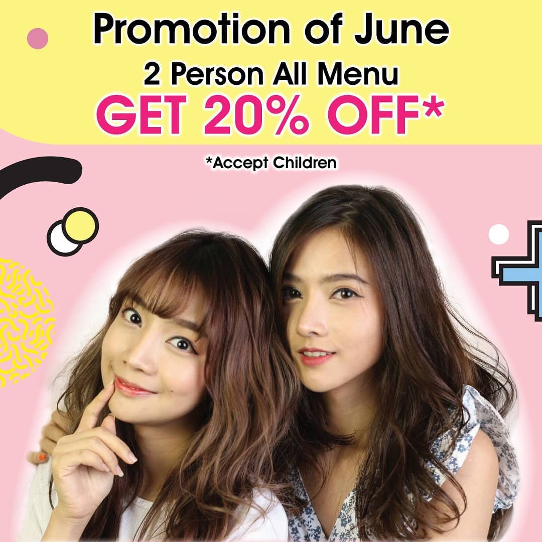 Promotion For Family‍‍, Friend, and Couple‍‍‍
(Only June 2019)  If coming to DEAR Hair Design, all 2 person all menu get 20% OFF*
Please come with your precious. 
.
 If you come 1 person 
2 menu get 10% OFF*
3 menu up get 15% OFF*
.
*Sorry, this promotion except children and Head Spa  #dearhairdesign #sukhumvit39 #BTSprompongstation #bangkok #thailand #japan #friend #family #couple #popular #color #natural #discount #promotion #hairstyle #trendy