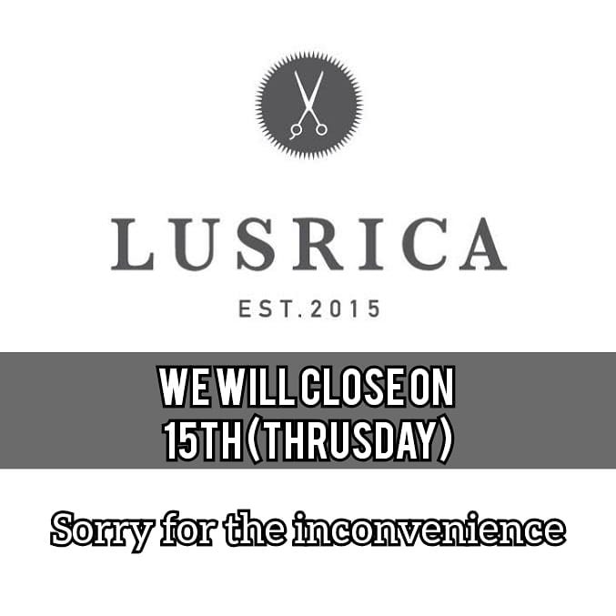 Lusrica สวัสดีค่ะ ขออนุญาติแจ้งวันหยุดในวันที่ 15 พฤ ที่จะถึงนี้เป็นเวลา 1 วันค่ะ ขออภัยในความไม่สะดวกค่ะ  Sorry for the inconvenience