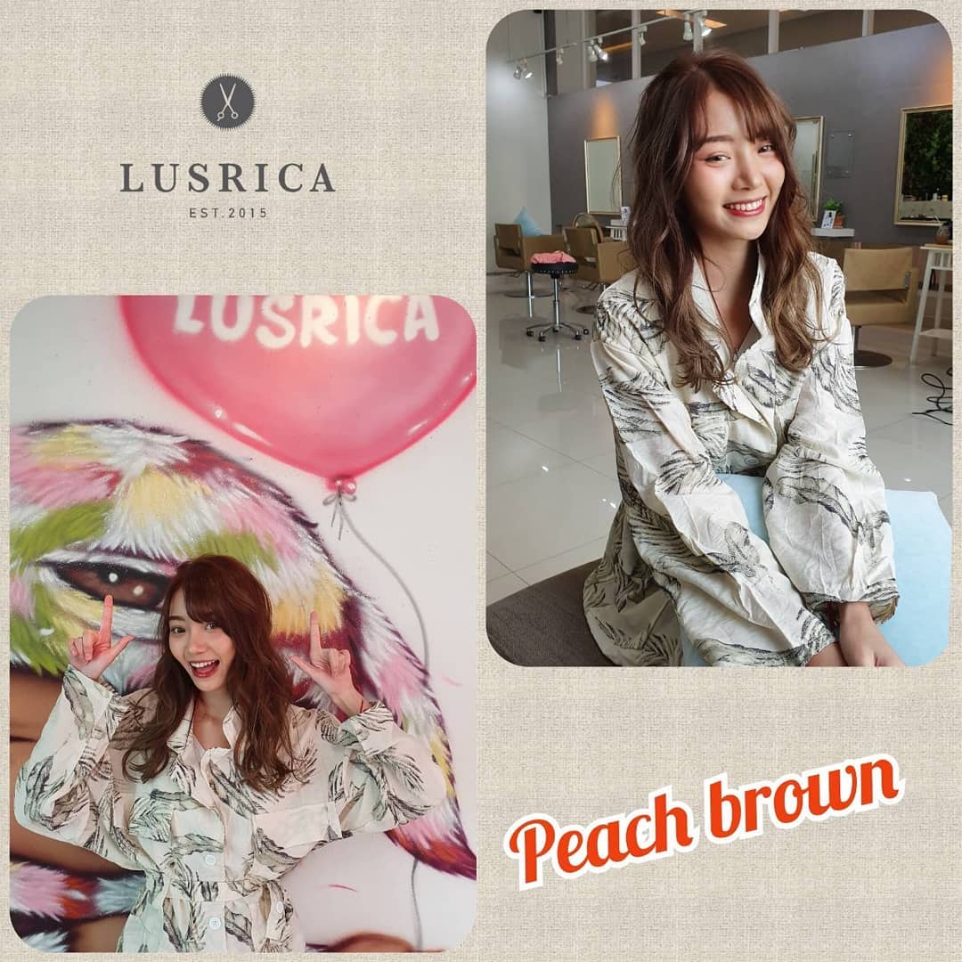 เปรี้ยวๆหวานๆไปกับสีเทรนใหม่ปี 2019 อย่าง Peachy Brown  (Bleach + On top color only 5500 THB!) จองเลยที่ 24 hours Online Booking 
Lusrica Online Booking
https://www