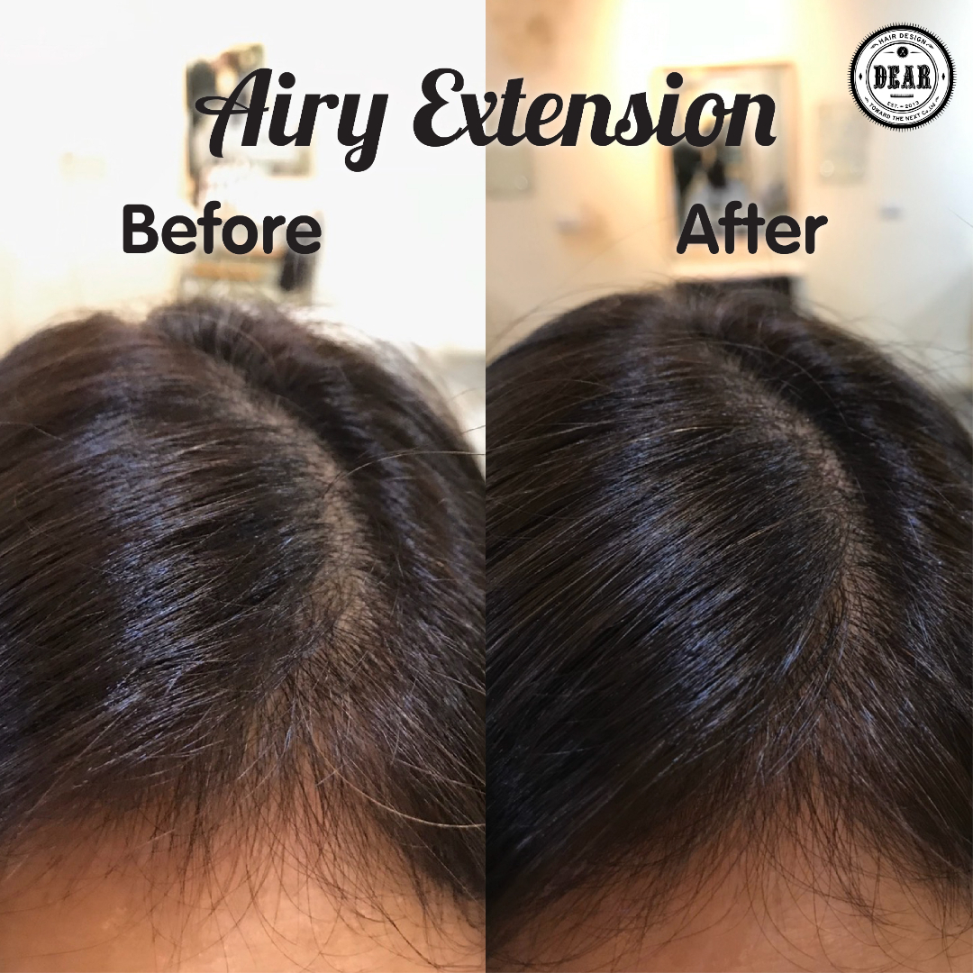 เพิ่มปริมาณเส้นผม ! ด้วยการต่อผมที่มาแรงอย่าง “ Airy Extension” 🏻
⠀
เมื่อผมบางจนทำให้มองเห็นหนังศีรษะของคุณ การต่อผม Airy Extension จะช่วยปกปิดหนังศีรษะและทำให้คุณดูอ่อนกว่าวัยด้วยค่ะ
ใครที่มีผมบริเวณด้านหน้าบางหรือสั้นเกินไป การต่อผมแบบนี้จะทำให้คุณสนุกไปกับการแต่งหน้าและแฟชั่นได้มากขึ้นค่ะ
⠀
เชิญมาลองต่อผมแบบสบาย ๆ กันนะคะ ♪
.
 สามารถอ่านบทความเพิ่มเติมได้ที่นี่ค่ะ ⠀
https://bit.ly/2LUM9f8
----------------------------------------------⠀
 ร้านตั้งอยู่ที่ ซ.สุขุมวิท 39 เดินเข้าซอยแล้ว⠀
เดินต่อไปอีกประมาณ 100 เมตร อยู่ฝั่งขวามือนะคะ⠀
----------------------------------------------⠀
 Booking: 02-258-6780
 Online Booking: http://bit.ly/2VL5K1E
 Open: Mon-Fri 9:00-17:30/Sat-Sun 10:00-18:30⠀
 Close: Every Wednesday⠀
 Website: www.dear-hair-design.com
.
#dearhairdesign #sukhumvit39 #BTSprompongstation
#bangkok #thailand #japan #hairdesign #airyextension #hairsalon 
#เดียร์แฮร์ดีไซน์ #สุขุมวิท39 #บีทีเอสพร้อมพงษ์ #ผู้หญิง #ผมสวย  #ต่อผม ⠀