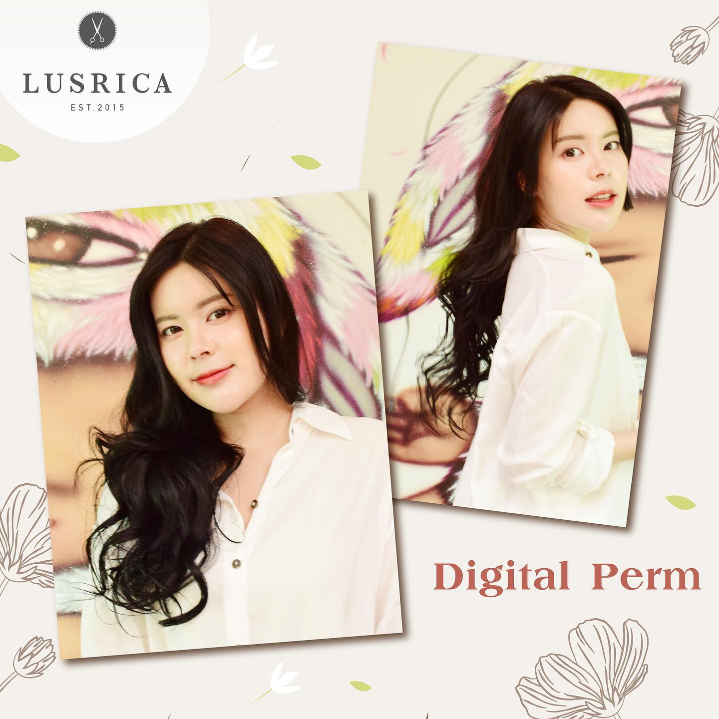 Digital Perm  มาทำ Digital Perm กันเถอะ !
สาวๆ จะได้ลอนสวยๆ แบบนี้ ที่สามารถเป็นลอนอยู่ได้นานและดูเป็นธรรมชาติสุด ๆ ช่วยเนรมิตให้ผมดูมีชีวิตชีวา และน่ารักเพิ่มยิ่งขึ้นด้วยนะคะ ‍🦰 สาว ๆ ที่ชื่นชอบการทำผม ต้องมาลองทำ Digital Perm ที่ Lusrica กันนะคะ🤗 --------------------------------------------------------
 Lusrica Salon Thonglor 11 ( ตึก UR Build )
 : https://g