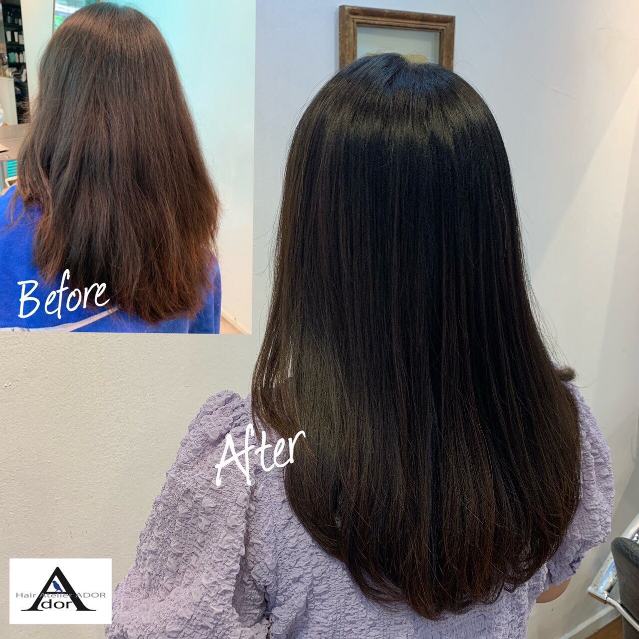 Straight Perm【Hair Atelier ADOR】｜เว็บไซต์รวมร้านทำผมในกรุงเทพฯ