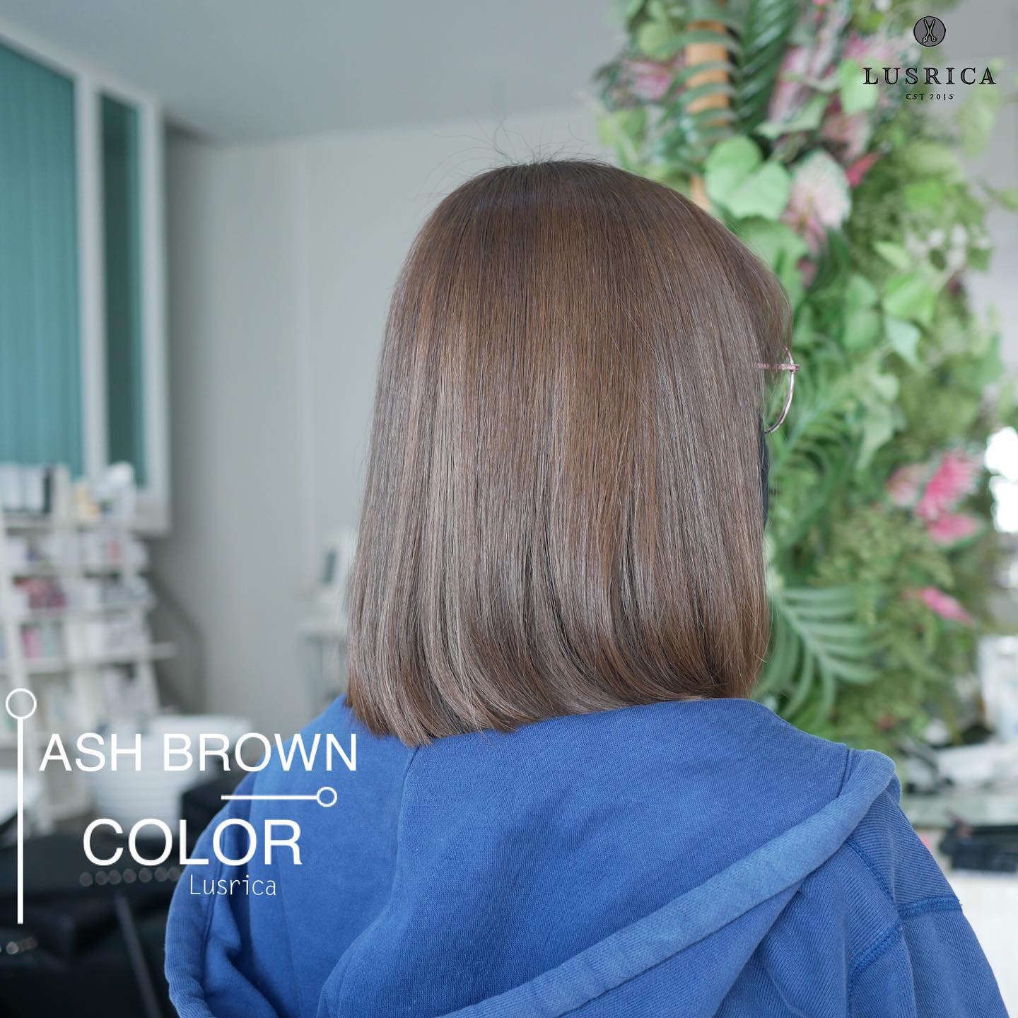 ASH BROWN 
Use japanese technology to minimize damage and get the color you need for shing hair  ใช้เทคโนโลยีจากญี่ปุ่นเพื่อลดความเสียหายของเส้นผมและรับสีที่คุณต้องการสำหรับผมที่เงางาม  ขอบคุณคุณลูกค้าที่ไว้วางใจให้Lusricaดูแลนะคะ🏻‍♀️️  Hair : @re