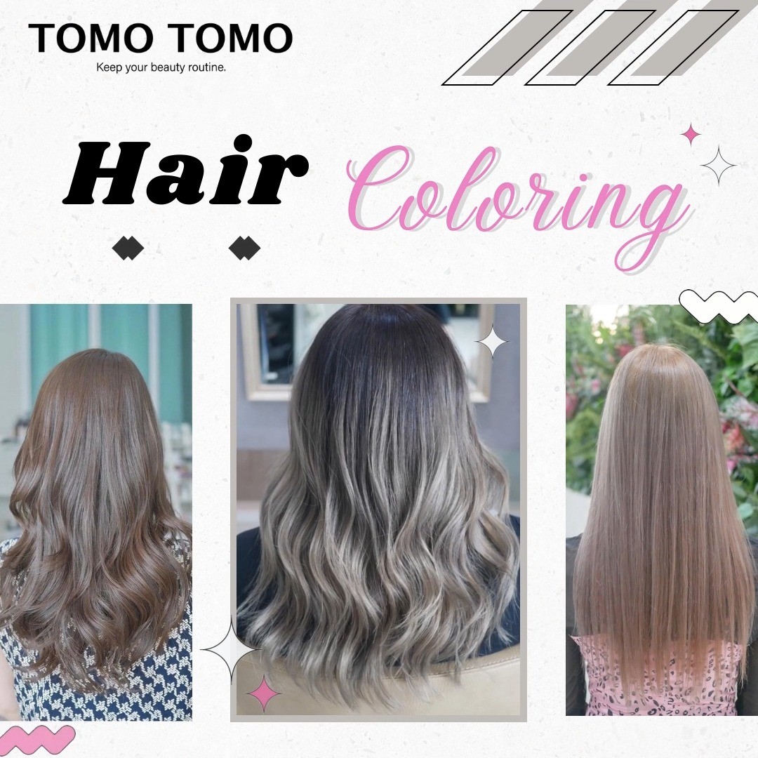 ทำสีผมสุดคุ้มเพียง 1,500 ฿* ต้องที่ TOMO TOMO  พิเศษ! รีวิวรับ ทรีทเม้นท์ Step2 เพียง 500 ฿ (ปกติราคา 1,000 ฿)  สามารถสอบถามเพิ่มเติมได้ทุกช่องทาง  *ราคาทำสี มีค่าบริการเพิ่มตามความยาวของเส้นผม  *ไม่รวมฟอกผม  🧡 จองคิวหรือสอบถามข้อมูลผ่าน DM หรือ 
️ โทร : 02-009-2616 
🧡 Line: @tomotomo
🧡 Online Booking: https://reservia.jp/reserve/login/5055?locale=th  #hairstyle #haircut #haircolor #hairfashion #salon #thailand #hairdresser #ทำผม #ยืดผม #ดัดผม #ยืดเคราติน #ยืดวอลลุ่ม #ทำสีผมแฟชั่น #แนะนำร้านทำผม #ร้านทำผมทองหล่อ