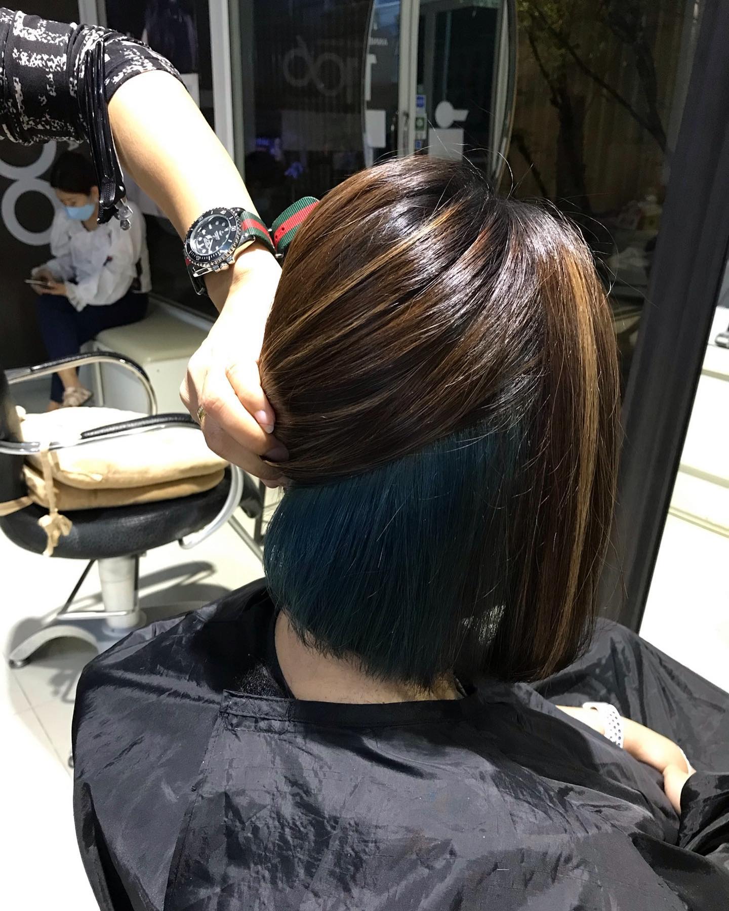 Cut+bleach +color +olaplex +treatment Milbon  ขอบคุณที่มาใช้บริการคะ ตอนนี้พร้อมให้บริการแล้วคะ สนใจสอบถามและจองคิวกับทางร้านได้ที่เบอร์ 02-2679-106ค่ะ
