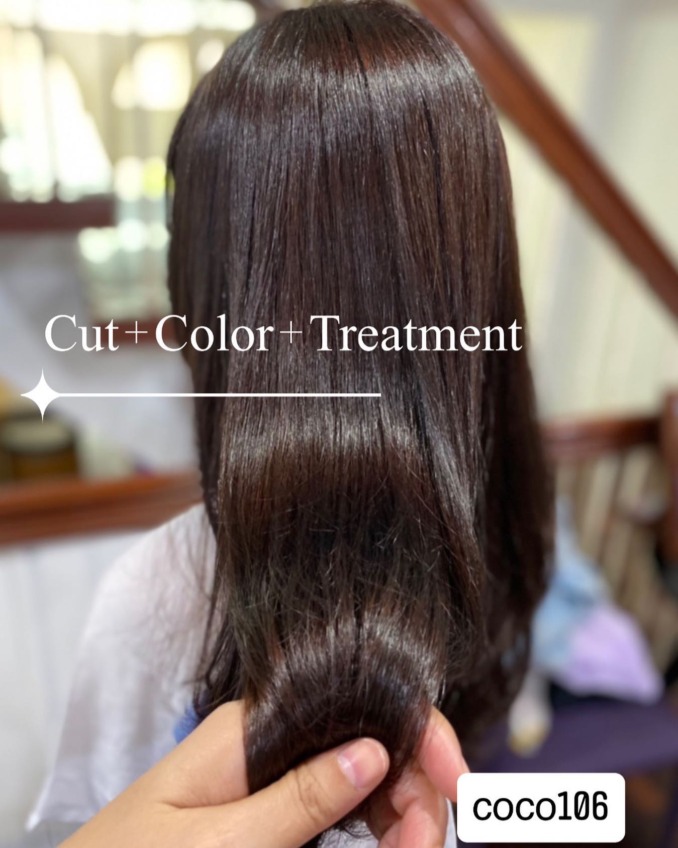 Cut+Color+Treatment 
' ทำผมโดยช่างญา ช่างทำผมสไตล์ญี่ปุ่น '  อีก1วันก่อนร้านหยุดประจำสัปดาห์ ลูกค้าสามารถเข้ามาใช้บริการหรือโทรเข้ามาจองคิวทำผมได้นเลยะคะ 
ทางร้านยินดีให้บริการมากๆค่ะ  สอบถามเพิ่มเติมหรือจองคิวทำผม
ได้ที่เบอร์โทรศัพ 02-662-7106
ลูกค้าสามารถจอดรถที่ร้านได้เลยนะคะ  อีก1ช่องทางการติดต่อ, เช็คโปรโมชั่นทางร้านหรือจองคิวทำผม สามารถแอดไลน์ของทางร้านได้เลยค่ะ
LINE account
https://lin