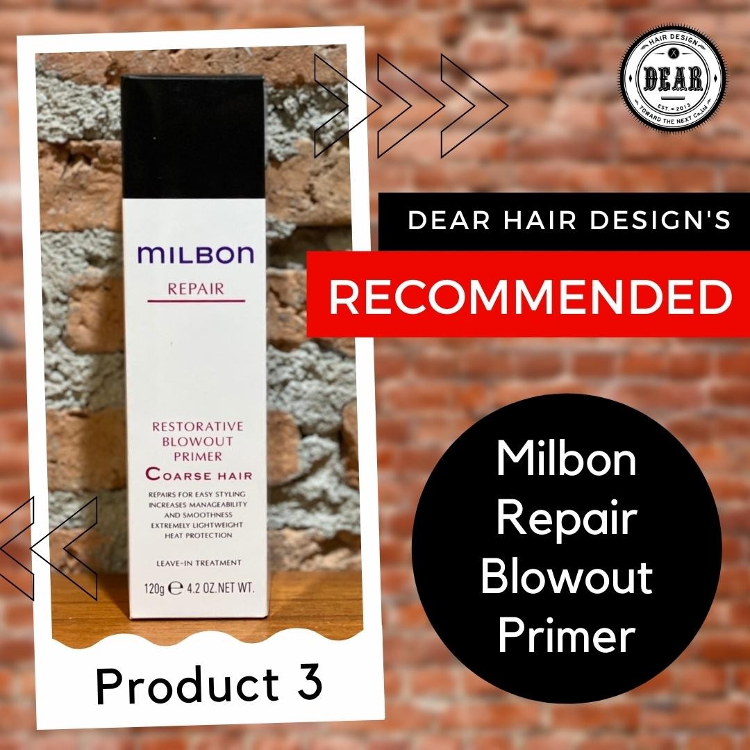 ‍♀️ผลิตภัณฑ์ที่เราจะแนะนำในครั้งนี้คือ Milbon Repair Blowout Primer  ช่วยฟื้นฟูผมแห้งเสียที่พันกันง่าย ให้น่าสัมผัสและทำให้ผมนุ่มลื่นไม่พันกับนิ้วเวลาเซท 🤩 สามารถใช้ได้ทั้งก่อนไดร์และหลังไดร์️  ‍♀️‍♂️เหมาะสำหรับคนที่ฟอกผม หรือคนที่มีผมเสียและแห้ง เนื่องจากปัจจัยต่างๆ  มีให้เลือกสำหรับเส้นผม 2 ประเภท  ️ สำหรับผมเส้นเล็ก
️ สำหรับผมธรรมดา~ผมหนา  หากใช้ Oil Serum เป็นประจำ แต่รู้สึกว่าผมยังแห้งอยู่ เราขอแนะนำให้ลองตัวนี้เลย️  ️ Milbon Repair Blowout Primer ชิ้นละ 1,450 บาท  (กดปั๊ม 2 ครั้ง สำหรับผมยาวปานกลาง จะใช้ได้ประมาณ 4 เดือน)  สั่งซื้อหรือสอบถามข้อมูลเพิ่มเติมได้ทุกช่องทางเลยนะคะ  ️ 022586780 
️ Line@(ภาษาไทย): https://lin