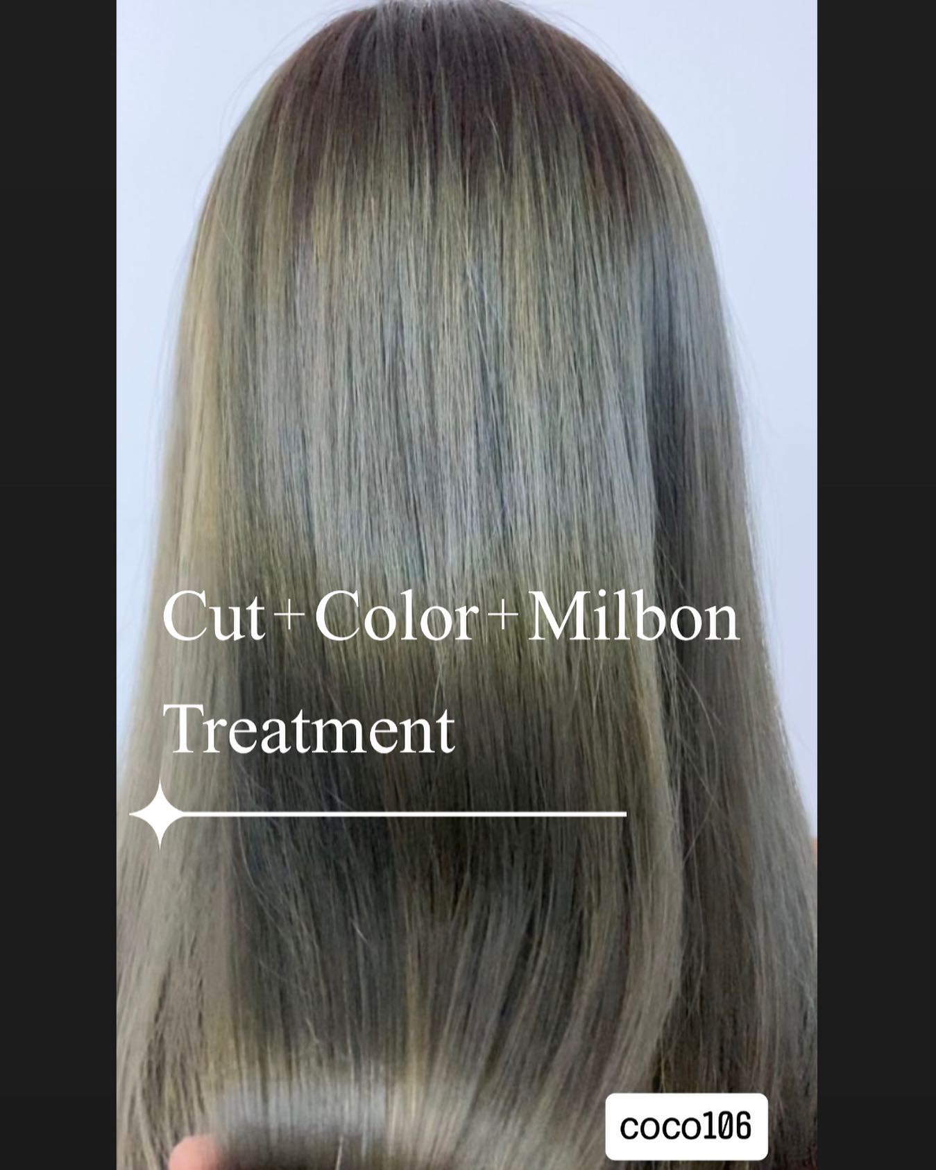 cut +color+ milbon treatment 
ทำผมโดยช่างญา ช่างทำผมสไตล์ญี่ปุ่น '  ร้านเปิดให้บริการ 9.00-18.30  ลูกค้าสามารถจองคิวเข้ามาได้เลยค่ะ  ขอบคุณลูกค้าทุกท่านที่เข้ามาใช้บริการค่ะ
สอบถามเพิ่มเติมหรือจองคิวทำผม
ได้ที่เบอร์โทรศัพ 02-662-7106
ลูกค้าสามารถจอดรถที่ร้านได้เลยนะคะ  อีก1ช่องทางการติดต่อ, เช็คโปรโมชั่นทางร้านหรือจองคิวทำผม สามารถแอดไลน์ของทางร้านได้เลยค่ะ
LINE account
https://lin.ee/3Cm0Ksiac  #106hair #coco106 #sukhumvit39 #ร้านทำผม106coco #ร้านทำผม106 #สระโซดาสปา #ไฮไลท์สีผม #ทำสีผม #ร้านทำผม #ร้านทำผมในกรุงเทพ #ร้านเสริมสวยในกรุงเทพ