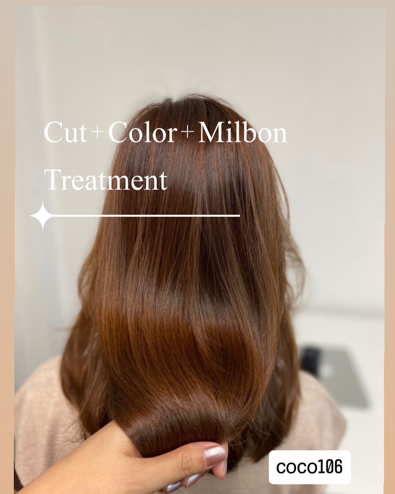 Cut +Color+Milbon Treatment 
ทำผมโดยช่างญา ช่างทำผมสไตล์ญี่ปุ่น  สวัสดีค่ะ ร้านเปิดให้บริการแล้วนะคะ 
ลูกค้าสามารถจองคิวเข้ามาได้เลยค่ะ หรือสอบถามเกี่ยวกับการทำผม สามารถโทรเข้ามาได้เลยค่ะ ทางร้านยินดีให้บริการ
ยินดีให้คำปรึกษาก่อนมาใช้บริการ🥰🥰
ร้านเปิดให้บริการ 9.00-18.30  ลูกค้าสามารถจองคิวเข้ามาได้เลยค่ะ  ขอบคุณลูกค้าทุกท่านที่เข้ามาใช้บริการค่ะ
สอบถามเพิ่มเติมหรือจองคิวทำผม
ได้ที่เบอร์โทรศัพ 02-662-7106
ลูกค้าสามารถจอดรถที่ร้านได้เลยนะคะ  อีก1ช่องทางการติดต่อ, เช็คโปรโมชั่นทางร้านหรือจองคิวทำผม สามารถแอดไลน์ของทางร้านได้เลยค่ะ
LINE account
https://lin.ee/3Cm0Ksiac  #106hair #coco106 #sukhumvit39 #ร้านทำผม106coco #ร้านทำผม106 #สระโซดาสปา #ไฮไลท์สีผม #ทำสีผม #ร้านทำผม #ร้านทำผมในกรุงเทพ #ร้านเสริมสวยในกรุงเทพ