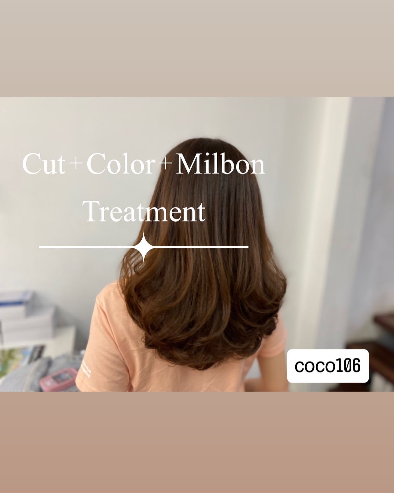 Cut +Color+Milbon Treatment 
ทำผมโดยช่างญา ช่างทำผมสไตล์ญี่ปุ่น  สวัสดีค่ะ นำเอารีวิวลูกค้ามาฝากอีกเช่นเคยค่ะ
วันนี้ลูกค้า ตัด ทำสี และทำทรีทเม้นท์  การทำทรีทเม้นท์จะช่วยให้ผมชุ่มชื่นขึ้น จะช่วยให้ผมที่ถูกทำลายจากการทำสี ดีขึ้นค่ะ 
ยินดีให้คำปรึกษาก่อนมาใช้บริการ🥰🥰
ร้านเปิดให้บริการ 9.00-18.30  ลูกค้าสามารถจองคิวเข้ามาได้เลยค่ะ  ขอบคุณลูกค้าทุกท่านที่เข้ามาใช้บริการค่ะ
สอบถามเพิ่มเติมหรือจองคิวทำผม
ได้ที่เบอร์โทรศัพ 02-662-7106
ลูกค้าสามารถจอดรถที่ร้านได้เลยนะคะ  อีก1ช่องทางการติดต่อ, เช็คโปรโมชั่นทางร้านหรือจองคิวทำผม สามารถแอดไลน์ของทางร้านได้เลยค่ะ
LINE account
https://lin.ee/3Cm0Ksiac  #106hair #coco106 #sukhumvit39 #ร้านทำผม106coco #ร้านทำผม106 #สระโซดาสปา #ไฮไลท์สีผม #ทำสีผม #ร้านทำผม #ร้านทำผมในกรุงเทพ #ร้านเสริมสวยในกรุงเทพ