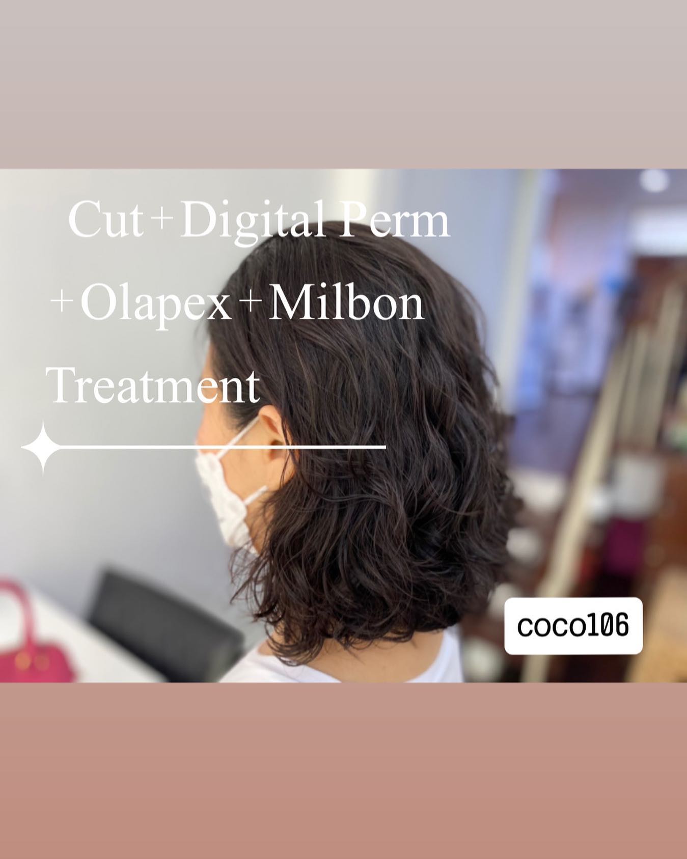 Cut +Digital Perm +Olapex+Mlbon reatment 
ทำผมโดยช่างญา ช่างทำผมสไตล์ญี่ปุ่น  สวัสดีค่ะ สำหรับวันนี้ลูกค้าดัดดิจิตอล บวกด้วยทรีทเม้นท์ จะเห็นได้ว่า ผมดูเป็นธรรมชาติและยังดูเป็นผมที่มีความชุ่มชื่น อยู่เลยค่ะ 
ดัดดิจิตอลจะทำให้ลอนสวยเป็นธรรมชาติและดูแลง่าย การทำทรีทเม้นท์จะช่วยบำรุงผมให้ยังคงความชุ่มชื่น ไม่แห้งเสียค่ะ ️
ยินดีให้คำปรึกษาก่อนมาใช้บริการ🥰🥰
ร้านเปิดให้บริการ 9.00-18.30  ลูกค้าสามารถจองคิวเข้ามาได้เลยค่ะ  ขอบคุณลูกค้าทุกท่านที่เข้ามาใช้บริการค่ะ
สอบถามเพิ่มเติมหรือจองคิวทำผม
ได้ที่เบอร์โทรศัพ 02-662-7106
ลูกค้าสามารถจอดรถที่ร้านได้เลยนะคะ  อีก1ช่องทางการติดต่อ, เช็คโปรโมชั่นทางร้านหรือจองคิวทำผม สามารถแอดไลน์ของทางร้านได้เลยค่ะ
LINE account
https://lin.ee/3Cm0Ksiac  #106hair #coco106 #sukhumvit39 #ร้านทำผม106coco #ร้านทำผม106 #สระโซดาสปา #ไฮไลท์สีผม #ทำสีผม #ร้านทำผม #ร้านทำผมในกรุงเทพ #ร้านเสริมสวยในกรุงเทพ