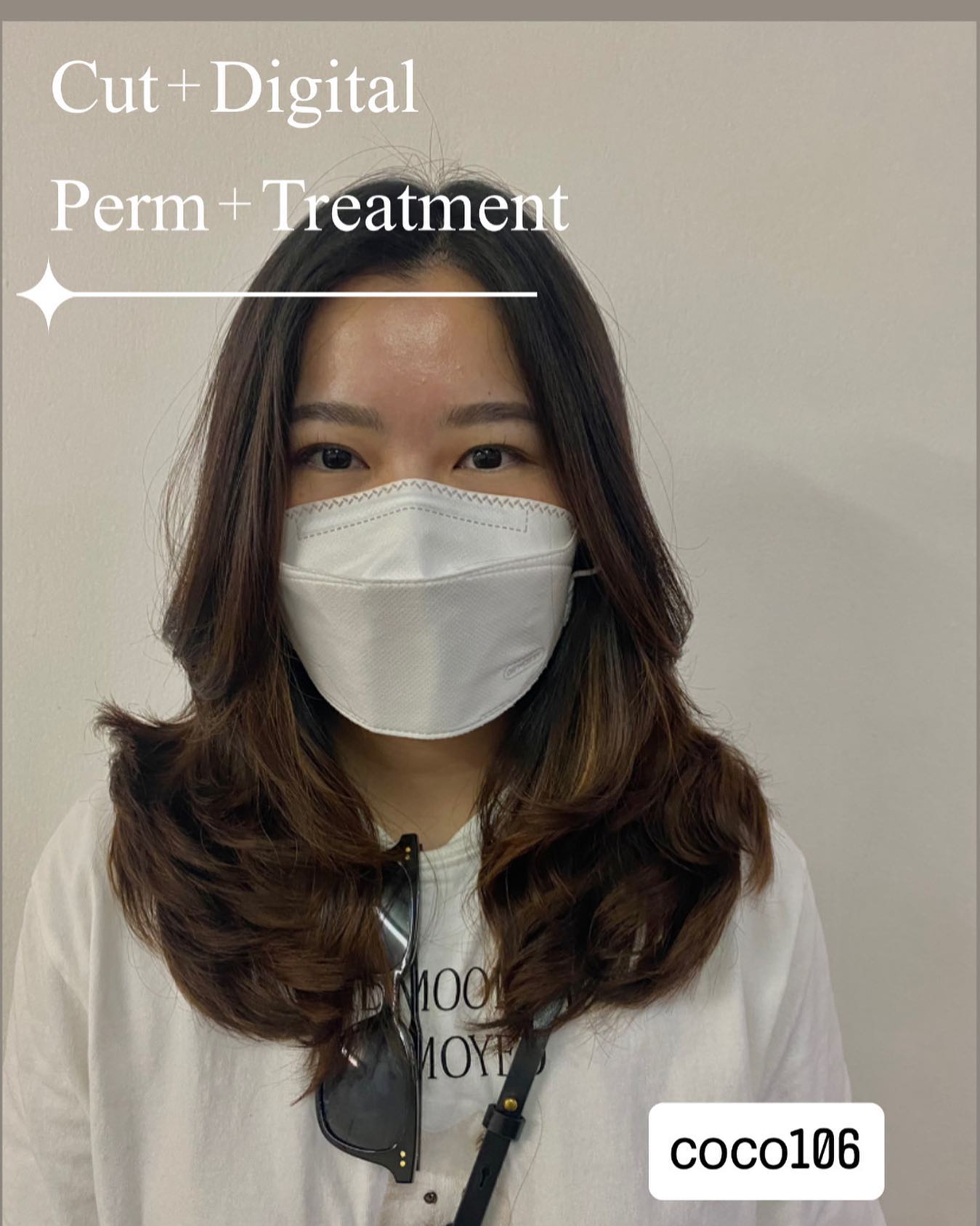 Cut+Digital Perm+treatment 
ทำผมโดยช่างญา ช่างทำผมสไตล์ญี่ปุ่น '  ยินดีให้คำปรึกษาก่อนมาใช้บริการ🥰🥰
ร้านเปิดให้บริการ 9.00-18.30  ลูกค้าสามารถจองคิวเข้ามาได้เลยค่ะ  ขอบคุณลูกค้าทุกท่านที่เข้ามาใช้บริการค่ะ
สอบถามเพิ่มเติมหรือจองคิวทำผม
ได้ที่เบอร์โทรศัพ 02-662-7106
ลูกค้าสามารถจอดรถที่ร้านได้เลยนะคะ  อีก1ช่องทางการติดต่อ, เช็คโปรโมชั่นทางร้านหรือจองคิวทำผม สามารถแอดไลน์ของทางร้านได้เลยค่ะ
LINE account
https://lin.ee/3Cm0Ksiac  #106hair #coco106 #sukhumvit39 #ร้านทำผม106coco #ร้านทำผม106 #สระโซดาสปา #ไฮไลท์สีผม #ทำสีผม #ร้านทำผม #ร้านทำผมในกรุงเทพ #ร้านเสริมสวยในกรุงเทพ