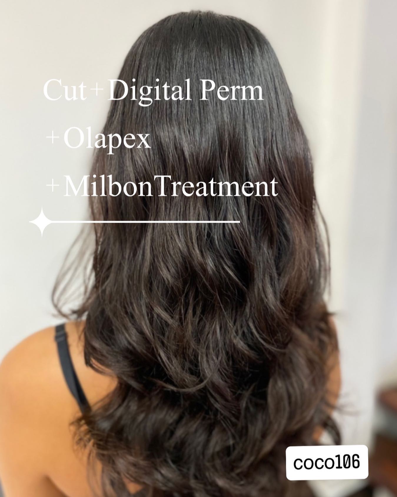 Cut+Digital Perm +Olapex+Milbon Treatment 
ทำผมโดยช่างญา ช่างทำผมสไตล์ญี่ปุ่น '  สวัสดีค่ะ ร้านพร้อมให้บริการแล้วนะคะ 
ลูกค้าสามารถเข้ามาใช้บริการ หรือโทรมาจองคิวได้เลยค่ะ 
ยินดีให้คำปรึกษาก่อนมาใช้บริการ🥰🥰
ร้านเปิดให้บริการ 9.00-18.30  ลูกค้าสามารถจองคิวเข้ามาได้เลยค่ะ  ขอบคุณลูกค้าทุกท่านที่เข้ามาใช้บริการค่ะ
สอบถามเพิ่มเติมหรือจองคิวทำผม
ได้ที่เบอร์โทรศัพ 02-662-7106
ลูกค้าสามารถจอดรถที่ร้านได้เลยนะคะ  อีก1ช่องทางการติดต่อ, เช็คโปรโมชั่นทางร้านหรือจองคิวทำผม สามารถแอดไลน์ของทางร้านได้เลยค่ะ
LINE account
https://lin.ee/3Cm0Ksiac  #106hair #coco106 #sukhumvit39 #ร้านทำผม106coco #ร้านทำผม106 #สระโซดาสปา #ไฮไลท์สีผม #ทำสีผม #ร้านทำผม #ร้านทำผมในกรุงเทพ #ร้านเสริมสวยในกรุงเทพ