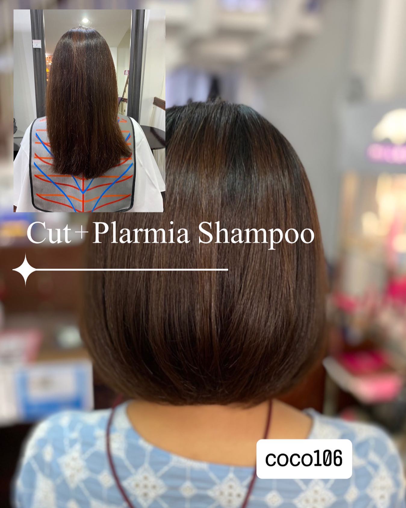 Cut+Plarmia Shampoo
ทำผมโดยช่างญา ช่างทำผมสไตล์ญี่ปุ่น '
 ————//————/———//————/  สวัสดีค่ะ สำหรับลูกค้าที่อยากเปลี่ยนลุคเปลี่ยนสไตล์ทรงผมสามารถมาใช้บริการได้เลยนะคะ
หรือถ้ายังไม่แน่ใจ ยังลังเลสามารถโทรมาสอบถามช่าง หรือเข้ามาปรึกษาช่างก่อนได้เลยค่ะ 
ทางร้านยินดีให้บริการมากๆค่ะ
ร้านเปิดให้บริการ  9.00-18.30 
สอบถามเพิ่มเติมหรือจองคิวทำผม ได้ที่เบอร์ 02-662-7106 ค่ะ 
ยินดีให้คำปรึกษาก่อนเข้ามาใช้บริการ
ขอบคุณลูกค้าทุกท่านที่เข้ามาใช้บริการค่ะ  ลูกค้าสามารถจอดรถที่ร้านได้เลยนะคะ  อีก1ช่องทางการติดต่อ, เช็คโปรโมชั่นทางร้านหรือจองคิวทำผม สามารถแอดไลน์ของทางร้านได้เลยค่ะ
LINE account
https://lin.ee/3Cm0Ksiac  #106hair #coco106 #sukhumvit39 #ร้านทำผม106coco #ร้านทำผม106 #สระโซดาสปา #ไฮไลท์สีผม #ทำสีผม #ร้านทำผม #ร้านทำผมในกรุงเทพ #ร้านเสริมสวยในกรุงเทพ