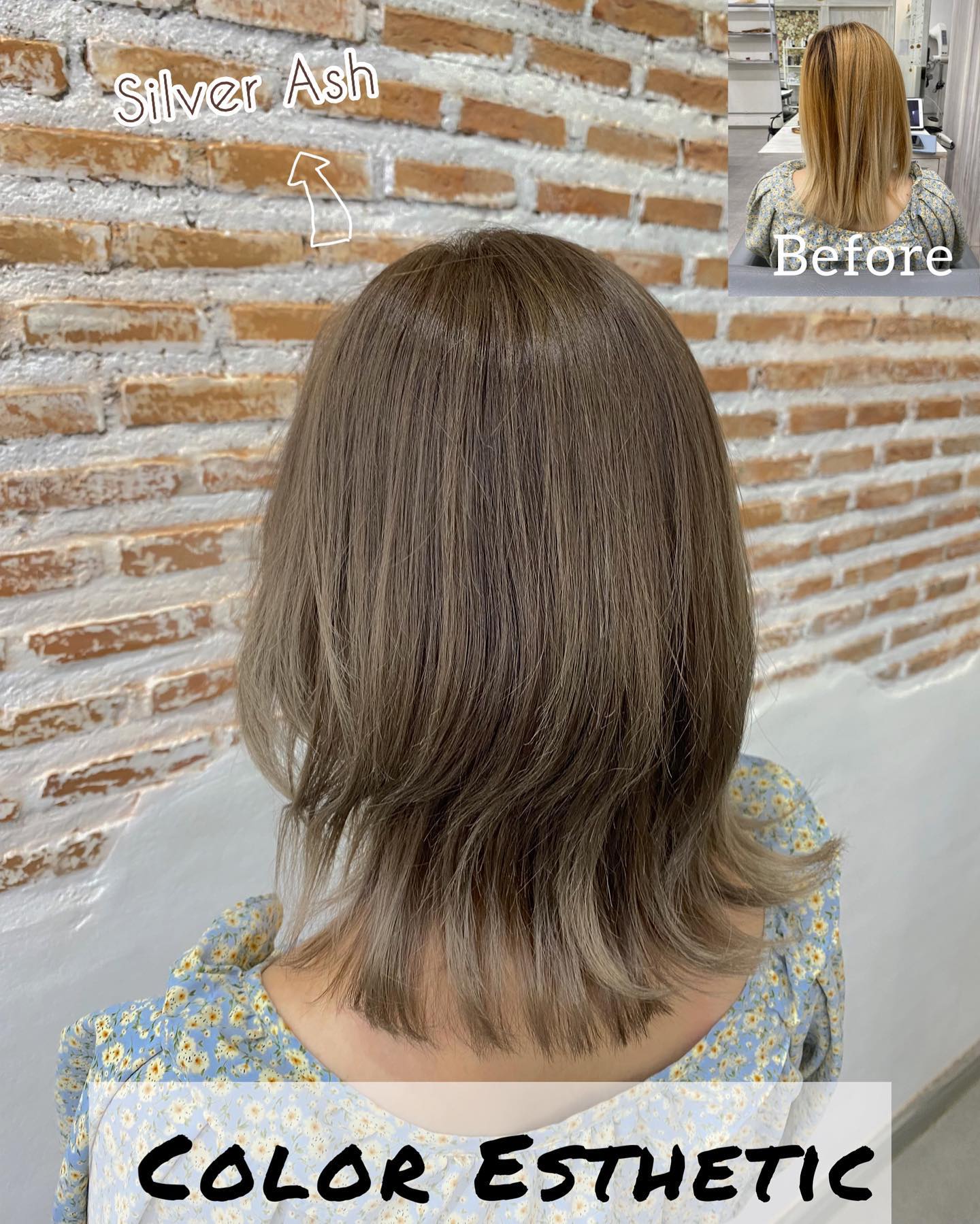 Color Esthetic 
Silver Ash(ฟอก1รอบ)
ถึงแม้จะเป็นรายการเกี่ยวกับการทำสีผม แต่ก็สามารถทำให้เส้นผมมีสุขภาพที่ดีขึ้นได้🤫  เมนูCuu's hair เป็นเมนูยอดนิยม จำเป็นต้องจำกัดสิทธิ์ในการจองคิว แนะนำให้ทุกท่านรีบติดต่อทางเราเพื่อสำรองคิวไว้ล่วงหน้า
สำหรับเมนูนี้เป็นการทำสีพร้อมกับการดูแลเส้นผมด้วยการเติมสารอาหารจำนวนมาก เช่น เคราติน คอลลาเจน กรดอะมิโน กรดไฮยาลูโรนิก เซราไมด์ ฯลฯ 
ไม่ว่าจะเป็นพื้นผมธรรมดา หรือพื้นผมที่ผ่านการฟอก ผมจะดูเงางามขึ้น เนื่องจากเส้นผมได้รับการบำรุงดูแลจากภายใน ไม่ว่าจะมีสภาพเส้นผมอย่างไรผมจะดีขึ้นได้อย่างแน่นอน  แนะนำ!! เหมาะสำหรับผู้ที่ต้องการทำสีผมแต่ไม่ต้องการให้เส้นผมหรือหนังศรีษะถูกทำลายหรือได้รับความเสียหาย   อยากให้ทุกท่านได้สัมผัสกับเมนูทำผมอย่างเต็มรูปแบบที่สัมผัสได้ที่ CUU’s hair ที่เดียวเท่านั้น ‍♀️  Color Esthetic
7300 บาท → 5600 บาท
ตัด ,ทำสี ,ให้คำปรึกษา, ดีท็อกซ์หนังศีรษะ,สระผม, แชมพู ,ทรีทเม้นท์, เซ็ท, เป่า,การรับประกัน (ฟรี) ปรึกษาทางไลน์ (ฟรี) + ตัดหน้าม้าหลังทำ 3 สัปดาห์  ระยะเวลาที่ใช้ : ประมาณ 3 ชั่วโมง  カラーエステは…  ヘアカラーメニューなのに髪の毛が良くなります🤫  クーズヘアの人気メニュー、予約に制限を設けているのでご予約はお早めに！
ケラチン、コラーゲン、アミノ酸、スーパーヒアルロン酸、セラミドなどなどここでは伝えきれない程の栄養をたくさん入れながらカラーの施術しています。普通の髪はもちろん、ブリーチ毛でも、とても艶が出て、髪の内部から栄養補給されてどんな髪でも本来の状態が必ず良くなります！
カラーしたいけど、髪や頭皮を傷ませたくない方におすすめです！  クーズヘアのオリジナル、髪エステ是非体験してください‍♀️  IG:cuushair
Facebook : Cuu's​ hair
TEL : 02-065-0909
#bangkok #thonglor #bangkokhairsalon #ผม #เกาหลี #ม้วนผมเกาหลี #ร้านเสริมสวย #ดัดผม #สไตล์เกาหลี #hairesthetic #organic