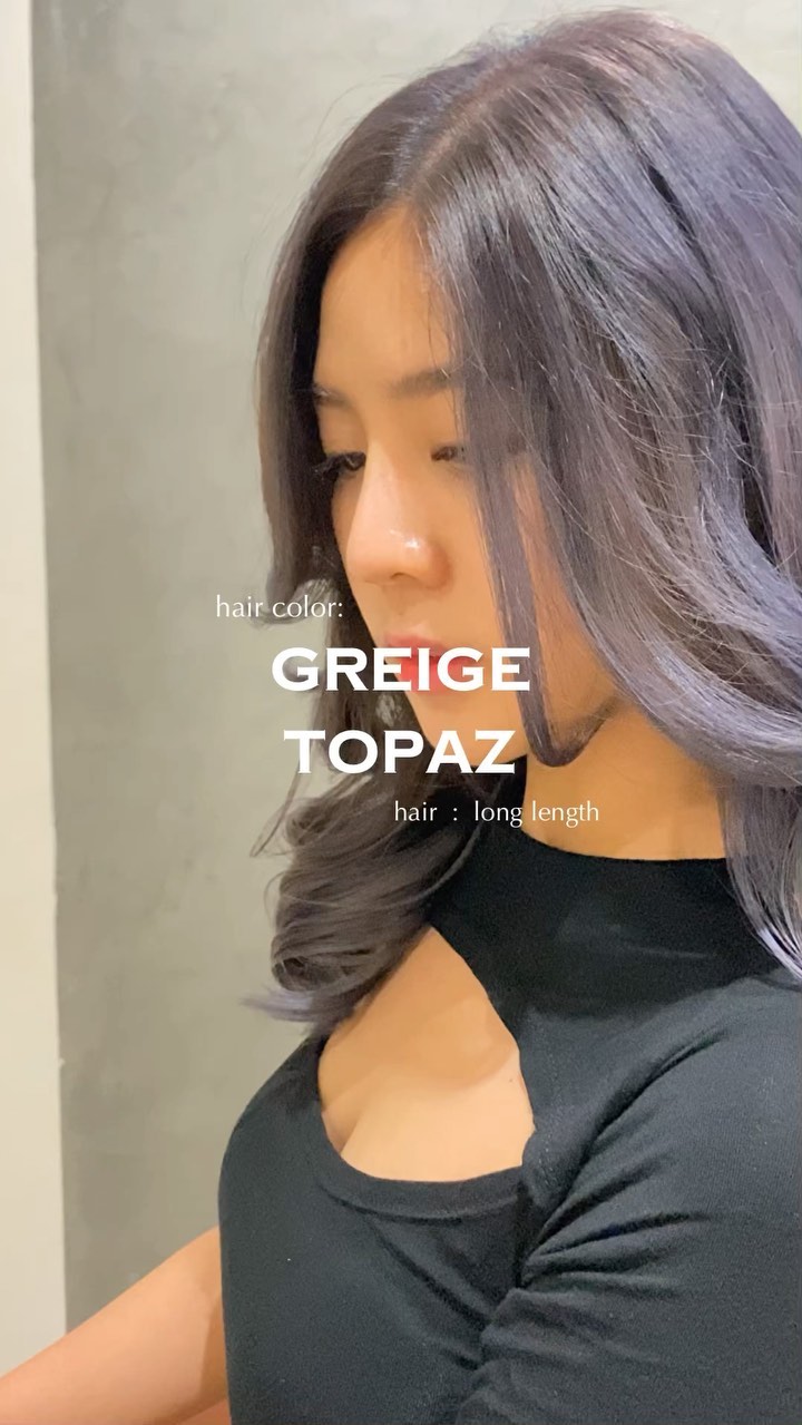 Style : Long  Color : Greige topaz
สีนี้แม้จะเฟดลงก็ยังคงความสวยงาม
ดูสมบูรณ์แบบสำหรับการแปลงโฉม! !  色落ちしてもキレイなカラーです。
イメージチェンジにピッタリですね！！  Stylist.  ERI @bell_otonagami_eri  FB.  BELL Otonagami  salon  Tel.020003001
LINE.@skk6845h
Business hours:9AM〜9PM  Please feel free to contact us/お気軽にお問合せください️  #Bellotonagamisalon #ร้านทำผมญี่ปุ่น #バンコク美容室 #バンコク駐在 #バンコク在住