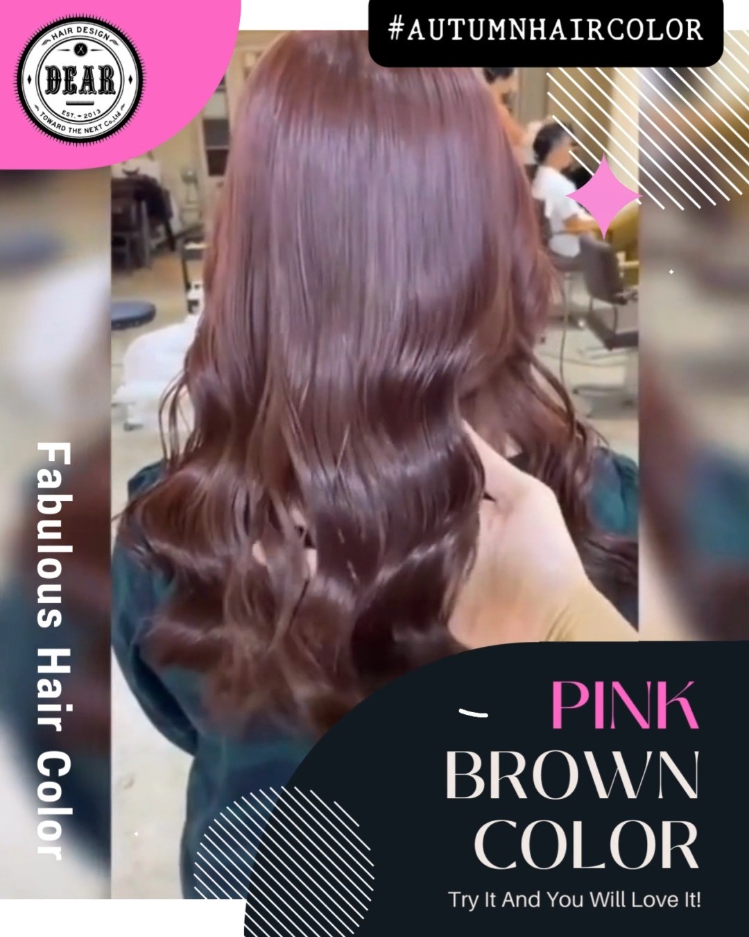 วันนี้จะมาแนะนำสี Pink Brown ที่ย้อมด้วยเทคนิคดับเบิ้ลคัลเลอร์♪  ถ้าอยากได้สีชมพูฟูนุ่มๆ ไม่ว่าอย่างไรความสว่างและสีสันก็จะไม่เพียงพอในการย้อมสีครั้งเดียว
ดังนั้นควรทำให้ผมมีสีสว่างก่อน 1 ครั้งและจึงลงสี Pink Brown ลงไปอีกทีเพื่อความฟูนุ่มและความเงางาม  สามารถย้อมเป็นสีชมพูที่มีชีวิตชีวา หรือผสมสีน้ำตาลเพื่อดูเป็นธรรมชาติก็ได้ค่ะ  อีกทั้งสีผิวจะดูขาวขึ้น ทำสีเดียวยาวๆ ตลอดปีก็เริ่ดค่า   สามารถจองคิวได้ทุกช่องทางเลยนะคะ  ️ 022586780
️ Website: www.dear-hair-design.com
️ IG: dearhairdesign
.
#bangkokhairsalon #hairsalon #cut #treatment #haircut #promphong #haircolor #hairfashion #hairstyle #hair #perm #ร้านทำผมแนะนำ #ร้านทำผมกรุงเทพ #ร้านทำผมพร้อมพงษ์ #ร้านทำผมสุขุมวิท #แนะนำร้านทำผม #ร้านทำผมสไตล์ญี่ปุ่น #ซาลอน #ร้านตัดผม #สีผม #สีผมสวย #สีผมญี่ปุ่น #สีผมแฟชั่น #ตัดผม #ทำสีผม #สีผมสวยๆ #ดัดผมสไตล์ญี่ปุ่น