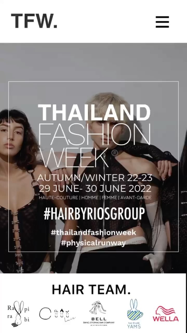 Thailand fashion week
@thailandfashionweek  Hair by
@cuushair 
@rapirabi.color 
@bellotonagami 
@yamshair  Products by
@wellapro.thailand