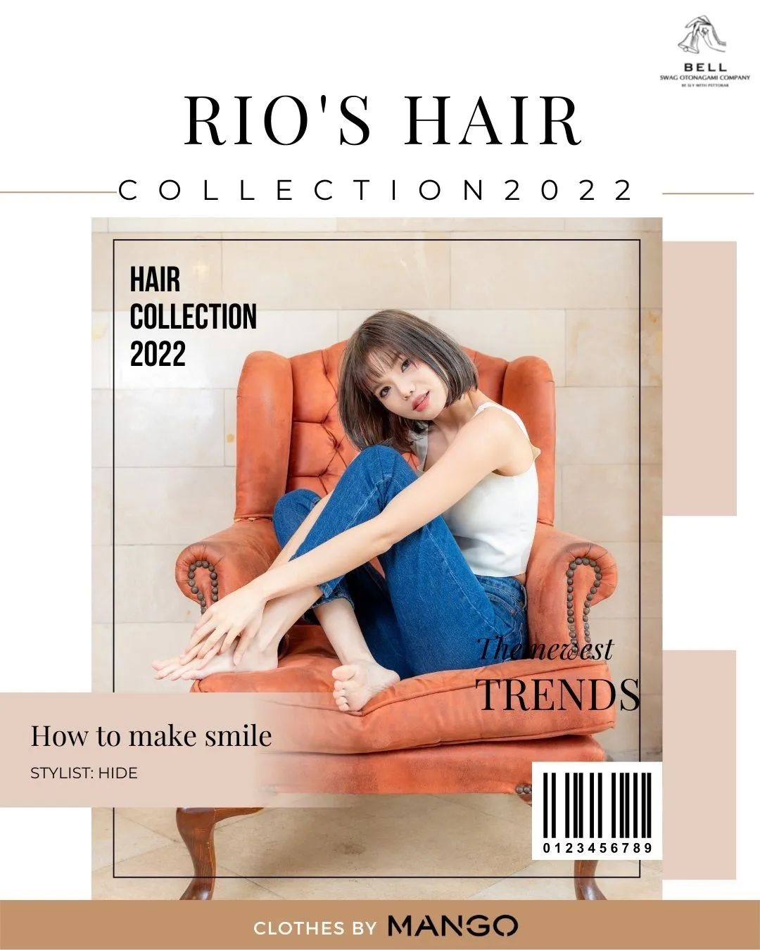 Rio’s Hair collection ️  Hair by :  @bellotonagami  Clothes by : @mango  FB.  BELL Otonagami  salon  Tel.020003001
LINE.@skk6845h
Business hours:9AM〜9PM  Please feel free to contact us/お気軽にお問合せください️  #Bellotonagamisalon #ร้านทำผมญี่ปุ่น #バンコク美容室 #バンコク駐在 #バンコク在住