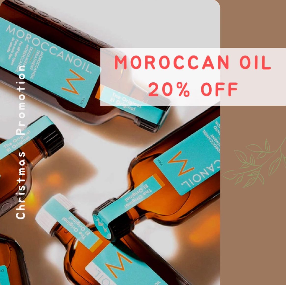 Special Promotion  Moroccanoil get discount 20%off️
 1780B→1424B  สินค้าโปรโมชั่น  Moroccanoil ลด 20%️  พิเศษ ! Moroccan oil ลดราคา 20%
เหลือเพียง 1,424 บาทเท่านั้น !
ตัวช่วยบำรุงผมให้นุ่มลื่นจัดทรงง่าย และยังปกป้องเส้นผมจากความร้อนอีกด้วย เฉพาะเดือนธันวาคมนี้เท่านั้น !  …………………………  ร้าน Hair Room Sora 299/7 ชั้น1, Sukhumvit Living Town, ซอยสุขุมวิท21(อโศก)
โทรศัพท์ : 02-169-1622
ร้านเปิดทุกวัน 10.00-19.00 น.
** สำหรับทำเคมี รับจองถึง 17:00 น. **
#Hairroomsora #Hairroomsorabangkok #Hairsalon #Hairstyle #Sukhumvitlivingtown #sukhumvit21 #Japanesesalon #DigitalPerm #デジパ #ヘアールームソラ #fashioncolor #ร้านซาลอนญี่ปุ่น #ซาลอน #ทำผมรับปริญญา #ทำผมออกงาน #รับทำผม #ดัดดิจิตอล #ยืดผม #ย้อมผม ดูน้อยลง