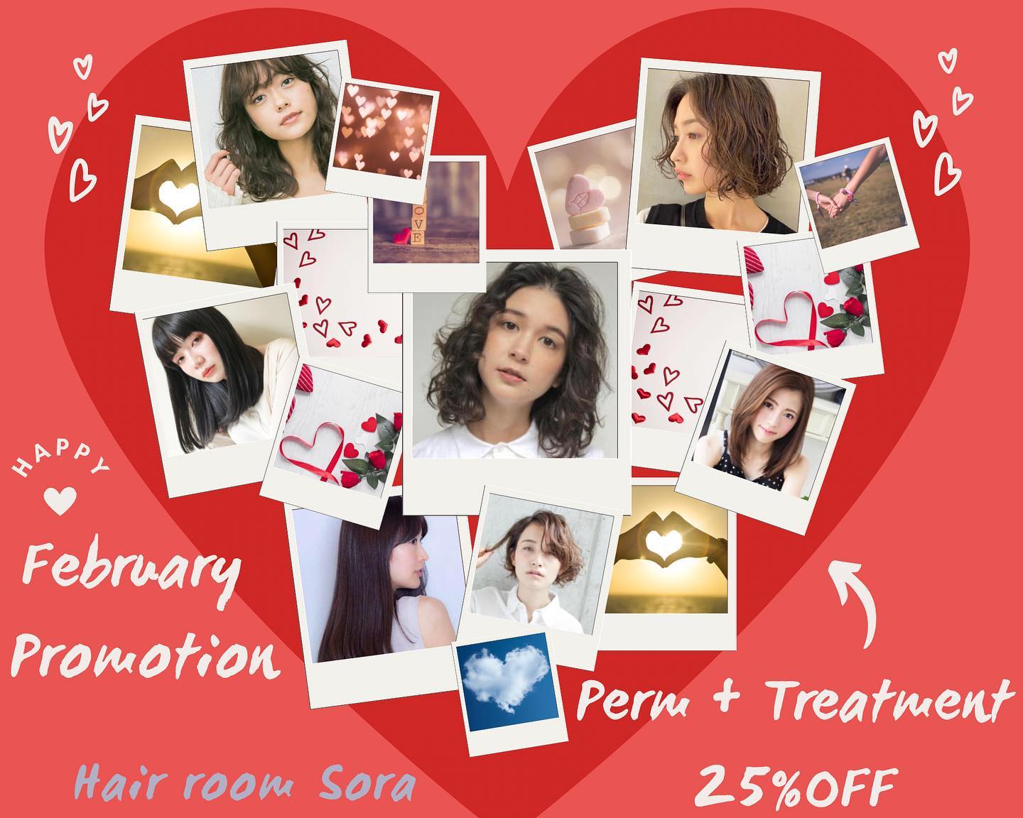 February Promotion  Cut + Perm + Treatment
(Choose from Digital perm,
Straight perm,Cold perm)  25%OFF️  ＊by Thai Stylist
…………………………
ร้าน Hair Room Sora 299/7 ชั้น1, Sukhumvit Living Town, ซอยสุขุมวิท21(อโศก)
️ 02-169-1622
 Line : @575zzlqc (มี @)
️** บัตรเครดิตขั้นต่ำ 2000 บาท **
#Hairroomsora #Hairroomsorabangkok #🤖 #Hairstyle #Sukhumvitlivingtown #sukhumvit21 #Japanesesalon #DigitalPerm #デジパ #ヘアールームソラ #fashioncolor #ร้านซาลอนญี่ปุ่น #ซาลอน #ทำผมรับปริญญา #ทำผมออกงาน #รับทำผม #ดัดดิจิตอล #ยืดผม #ย้อมผม #Repost