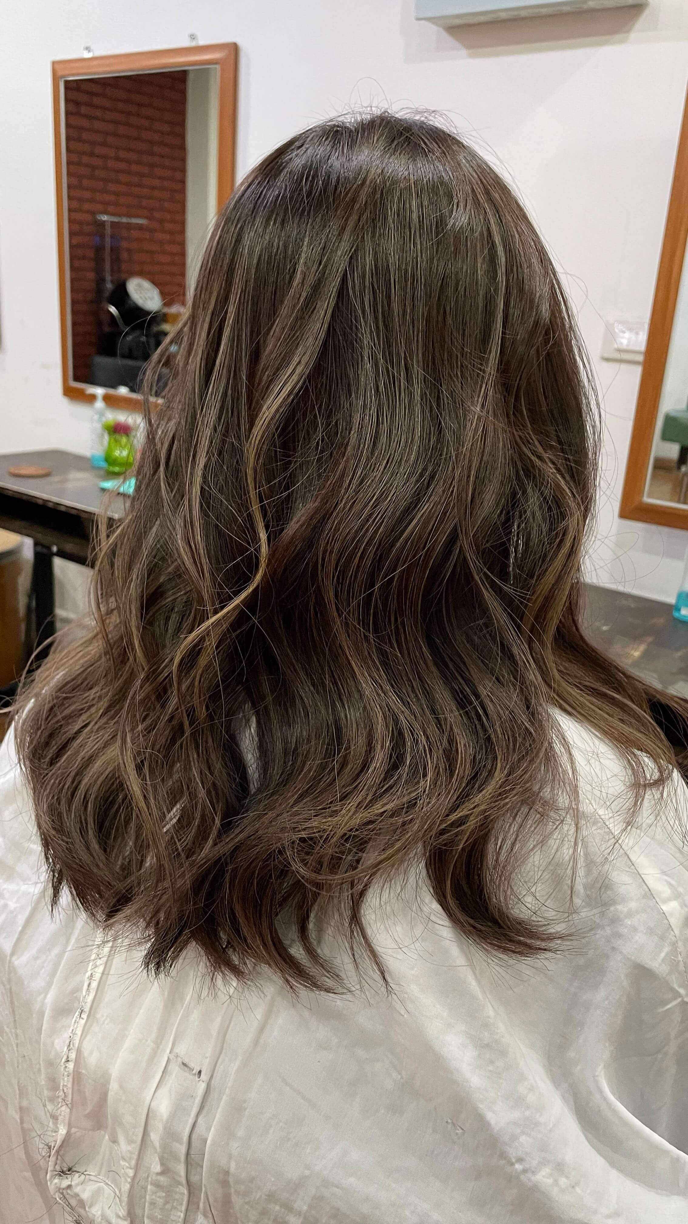 Highlight color before →after