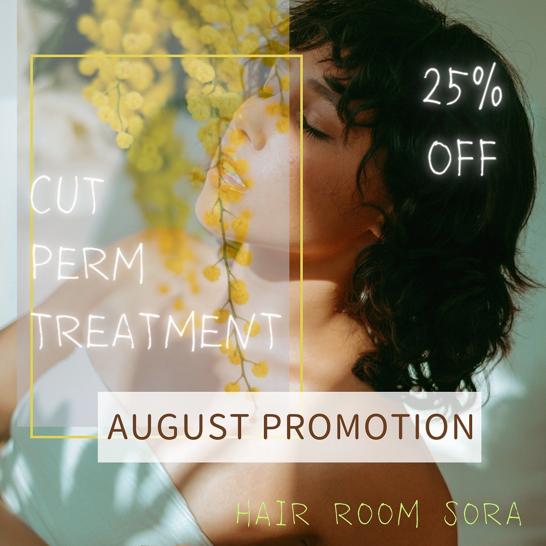 August  Promotion  Cut + Perm + Treatment
(Choose from Digital perm,
Straight perm,Cold perm)  25%OFF this set menu️  ＊by Thai Stylist
…………………………
ร้าน Hair Room Sora 299/7 ชั้น1, Sukhumvit Living Town, ซอยสุขุมวิท21(อโศก)
️ 02-169-1622
 Line : @575zzlqc (มี @)
️** บัตรเครดิตขั้นต่ำ 2000 บาท **
#Hairroomsora #Hairroomsorabangkok #🤖 #Hairstyle #Sukhumvitlivingtown #sukhumvit21 #Japanesesalon #DigitalPerm #デジパ #ヘアールームソラ #fashioncolor #ร้านซาลอนญี่ปุ่น #ซาลอน #ทำผมรับปริญญา #ทำผมออกงาน #รับทำผม #ดัดดิจิตอล #ยืดผม #ย้อมผม #Repost