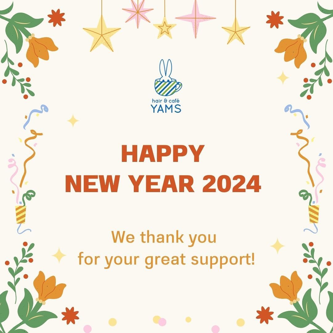 HAPPY NEW YEAR 2024 ค่าาขอบคุณลูกค้าทุกท่านมากๆ นะคะ สำหรับปีหน้ารับรองว่า Yams มีโปรโมชั่นตลอดปี ทุกเดือนแน่นอนค่ะ หวังว่าคุณลูกค้าทุกท่านจะมีความสุขและประสบความสำเร็จตลอดปีและตลอดไปเลยนะคะ ไว้พบกันใหม่ปีหน้าค่าา🏽‍♀

YAMS

YAMS hair&cafe

For booking/ご予約、お問い合わせ↓
LINE ID:@qai5573z
Tel:02-163-4973

Business hours/営業時間↓
9:00 - 18:00
Closed on Wednesday,2nd & 4th Thursday 

#ร้านทำผมญี่ปุ่น #YAMShaircafe #ตัดผมญี่ปุ่น #ยืดผมญี่ปุ่น #ดัดผมญี่ปุ่น #ร้านทำผม #バンコク生活 #バンコク在住 #バンコク暮らし #バンコク子連れ美容室 #バンコク美容室 #japanesehairsalon #ร้านทำสีผมไม่เสีย #ออกแบบทรงผม #สีผมอินเทรนด์ #ร้านทำผมแนะนำ #ช่างญี่ปุ่น