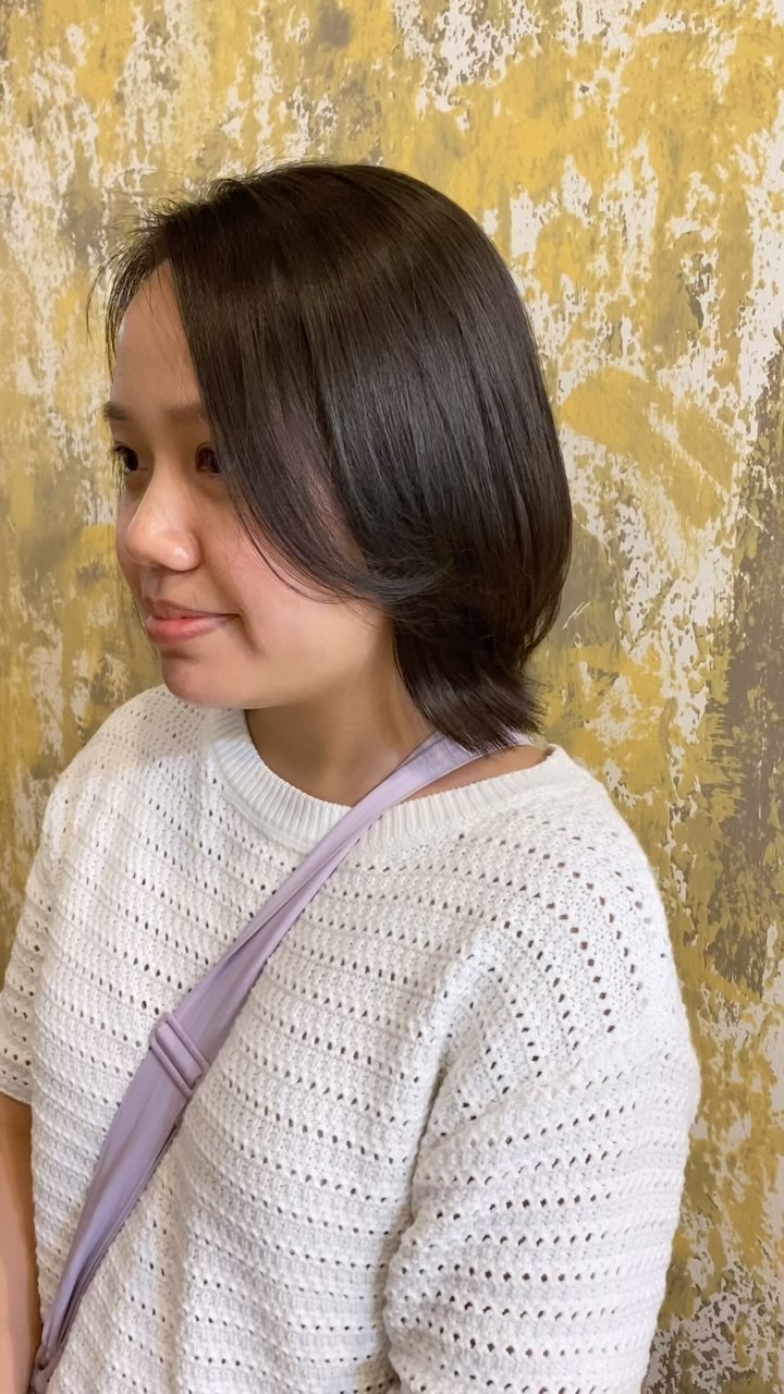 Thank you for coming ️🩵
.
.
Bob style ︎
.
.
#cuchuhairdesign #bangkokhairsalon #sukhumvit26
#バンコク美容室 #headspa #oraganichaircare #bobstyle