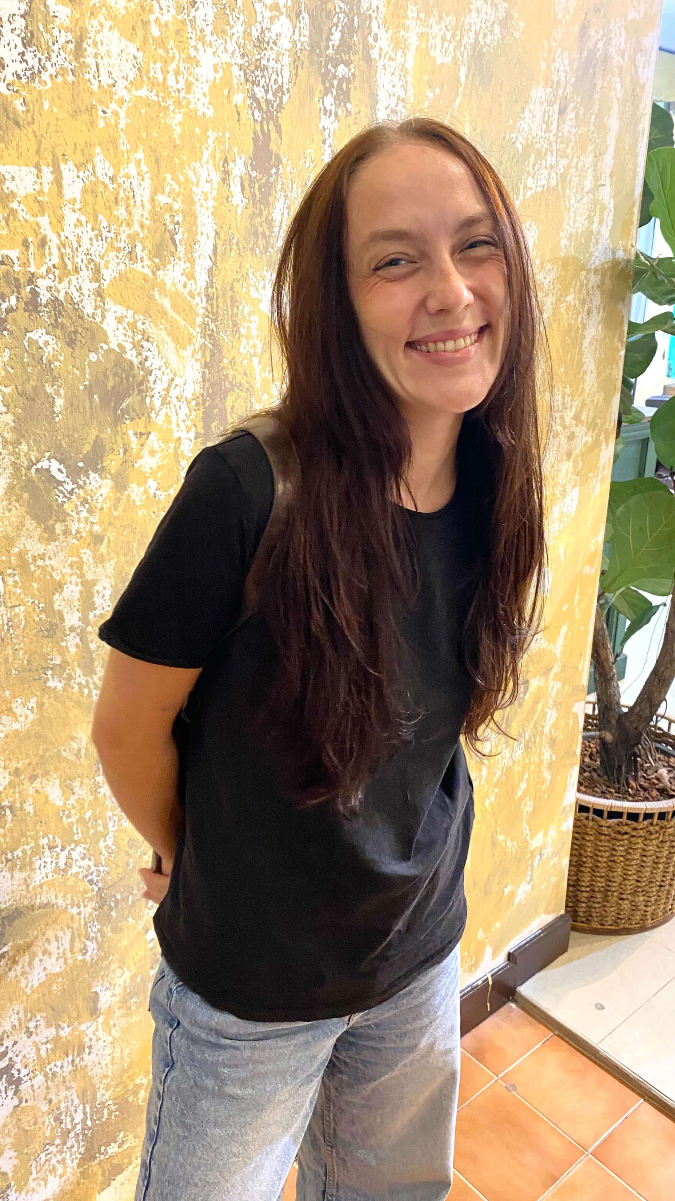 Thank you for coming  Cut and Organic Treatment  Organic treatment helps with volume and strength 
Feel free to give it a try!  CUCHU Hair Design 
Sukhumvit 26
0923581442
LINE @774kdscr