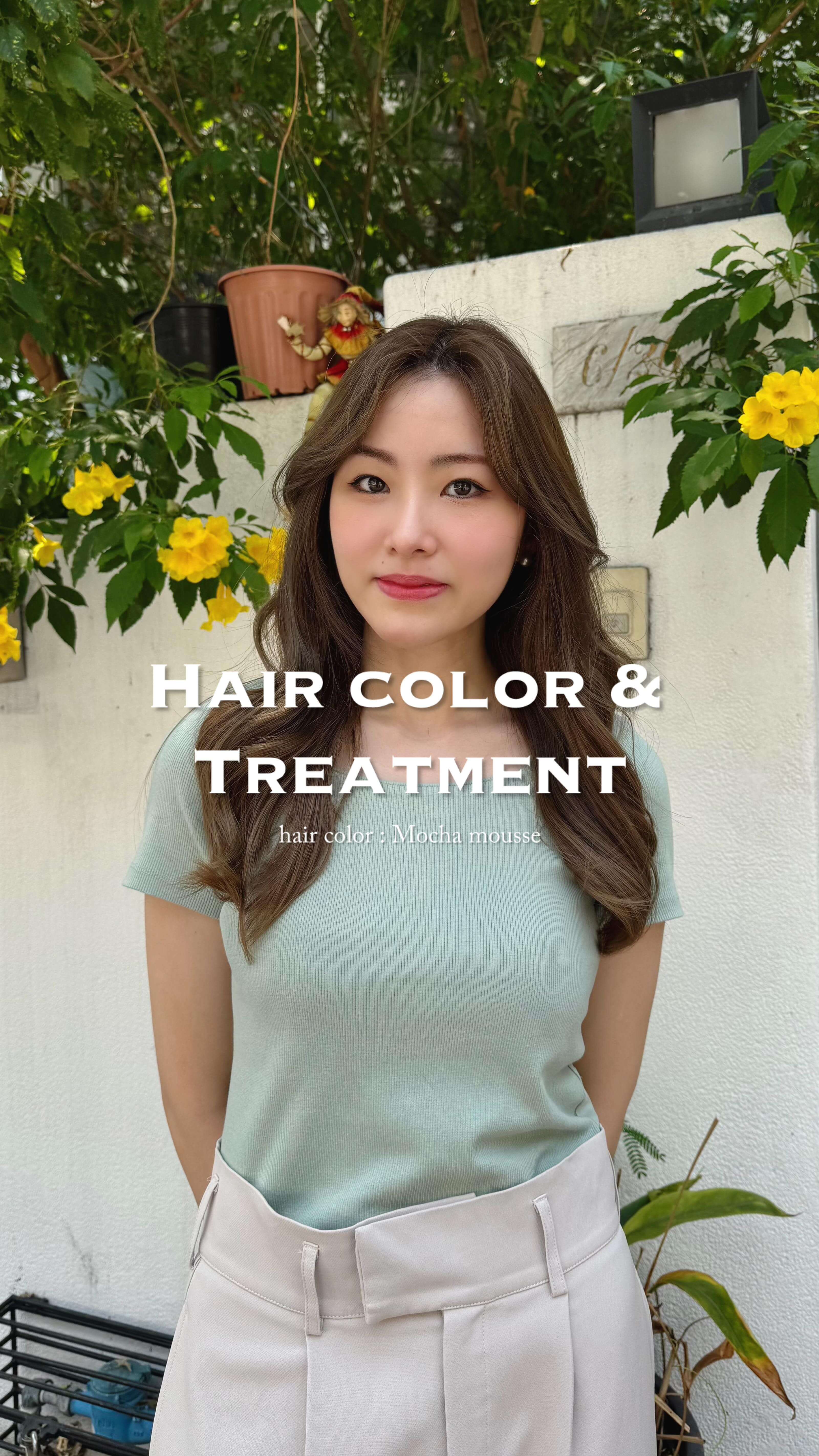 Style : Long x Repair Treatment  Color :  Mocha Mousse ️  : เทรนด์สีผมที่กำลังมาแรงที่สุด ในปี 2025 กับสีMocha mousse เป็นสีน้ำตาลที่เหมาะกับทุกโทนสีผิวและสามารถปรับให้เข้ากับบุคลิกของแต่ละคนได้ แถมยังช่วยขับสีผิวให้ดูสว่างและเพิ่มความหรูหรา คลาสสิก และดูแพงให้กับลุคโดยรวม  ทางร้านมีผลิตภัณฑ์ดูแลเส้นผมให้ทุกขั้นตอนขณะการทำเคมีเสมอ สามารถเข้ามาปรึกษากับเราได้นะคะ  Stylist :   AIRY @airy_bellotonagami  FB :  BELL Otonagami  salon  Tel :      020003001
LINE :   @skk6845h
Business hours :   9AM〜9PM  Please feel free to contact us/お気軽にお問合せください️  #Bellotonagamisalon #ร้านทำผมญี่ปุ่น #ร้านทำสีผมไม่เสีย #ออกแบบทรงผม #สีผมสุดฮิต  #สีผมสวยๆ #ผมสวย #ตัดผม #สีผมสไตล์ญี่ปุ่น #ทรงผมสวยๆ #ช่างญี่ปุ่น #ร้านทำผมญี่ปุ่น #バンコク美容室 #バンコク駐在 #バンコク在住 #pantone2025