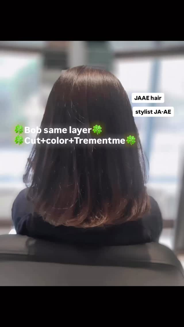 Bob same layer
Cut+color+Trementme
ร้านทําผมสไตล์ญี่ปุ่น แถวสีลม สนใจ สอบถามและจอง P Free parking available ทางร้านมีบริการ จอดรถฟรีค่ะ สนใจสอบถามและจองคิวกับทางร้านได้ที่เบอร์ 02-2679-106 สวัสดีคะ ร้านทําผม 106 ANNEX เวลา าการ 10:00-19:30 https://lin.ee/Zmaaw5K Silom 6  https://reservia.jp/reserve/menu/b9855edf7b?start_page=2&is_guest=1*รบกวนจองเวลาก่อนมารับบริการทุก ครั้งนะคะ 
#digitalperm #azsodaspa #highlightcolor #hairsalon #bangkokbeauty