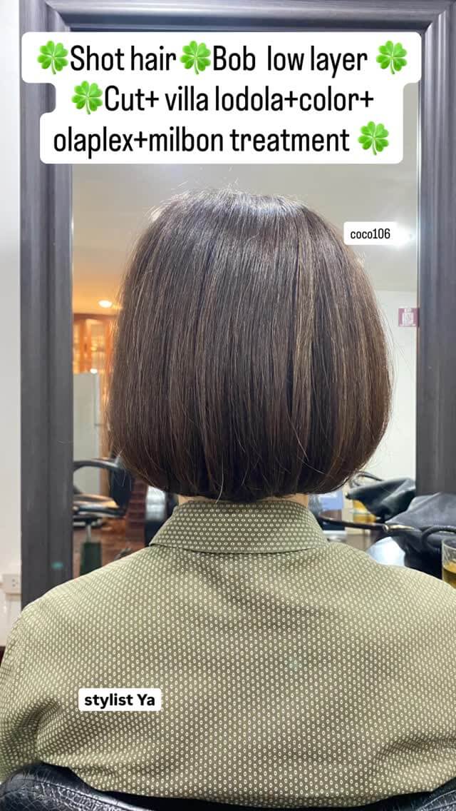 Shot hairBob low layer
Cut+ villa lodola+color+ olaplex+milbon treatment
ทำผมโดยช่างญา ช่างทำผมสไตล์ญี่ปุ่น
️ Free parking available
ร้านเปิดให้บริการ 9.00-18.30
สำรองคิวได้ที่เบอร์
️02-662-7106
24hours web reservation
https://reservia.jp/reserve/menu/2c7018bae1?start_page=2&is_guest=1
LINE account
https://lin.ee/3Cm0Ksiac #coco106 #106hair #digitalperm #coolperm #color hiligth milbon salon beauty treatment straight cut sodashower shothair longhair japan bangkok sukhumvit39 ร้านเสริมสวยในกรุง