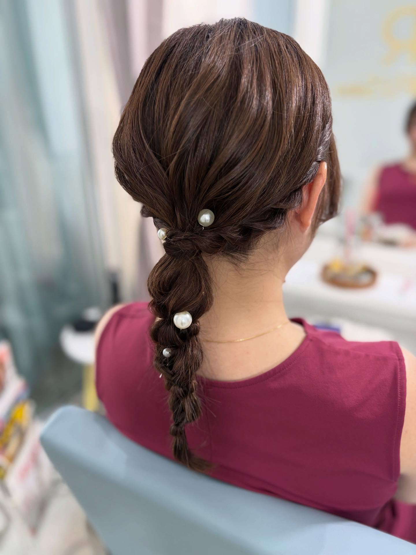 ヘアセットも承っております♡