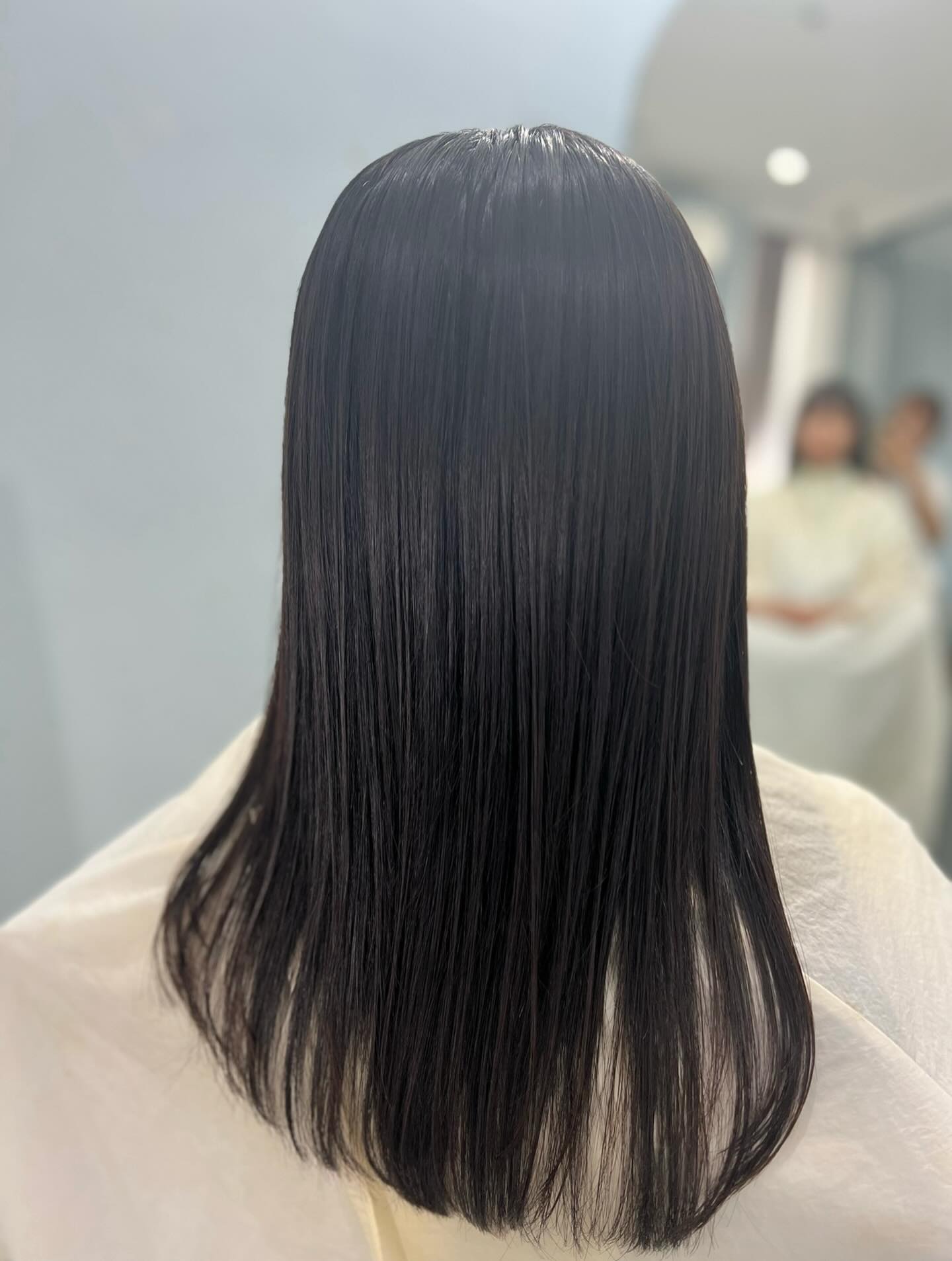 KINUトリートメント🫧ダメージによる広がりや絡まりも収まって扱いやすくなります