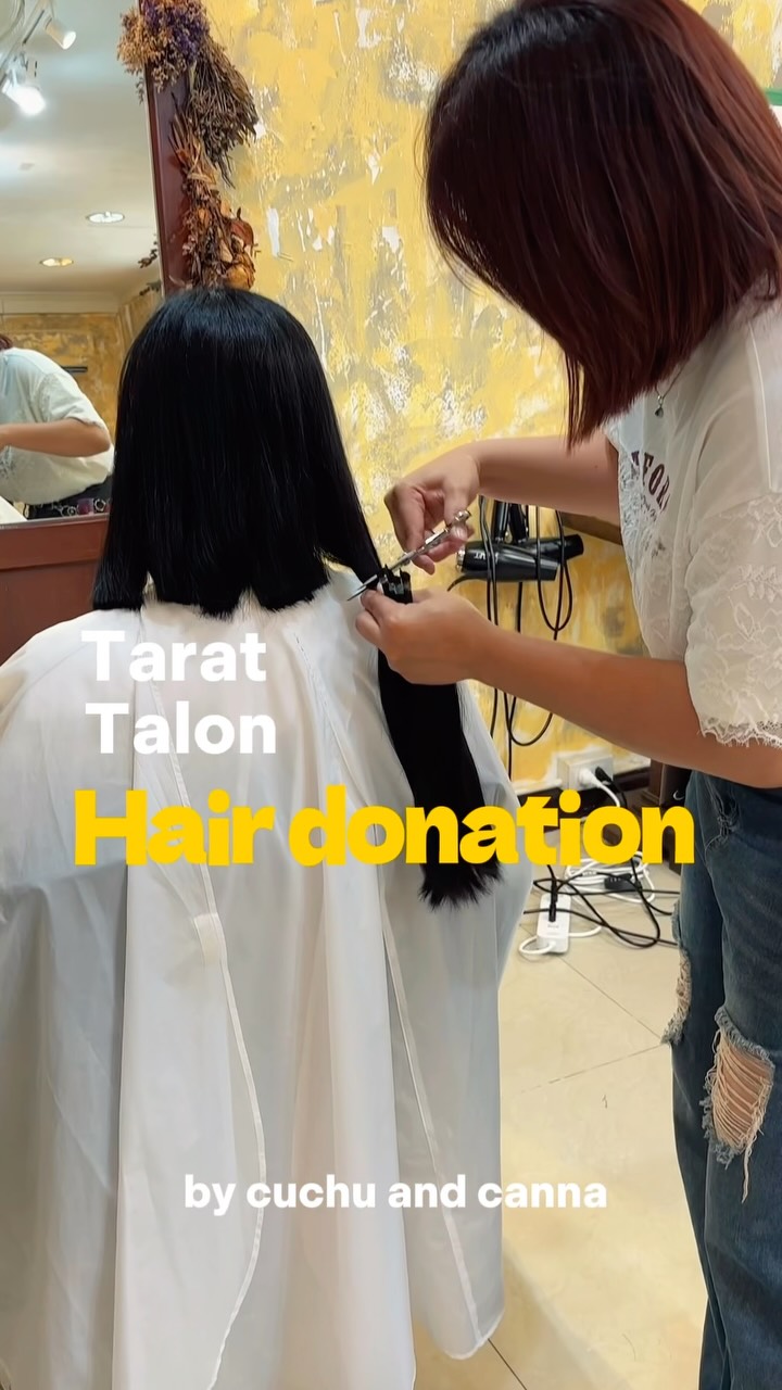 Thank you so much to everyone who participated in our Hair Donation Event!  We have successfully donated all of the hair and donation funds collected during the event to @fromangelfoundation  Your kindness and support truly make a difference.  Thank you for being part of something so meaningful.We can’t wait to see you again at our next event!  @cuchu.bkk 
@cannabkk